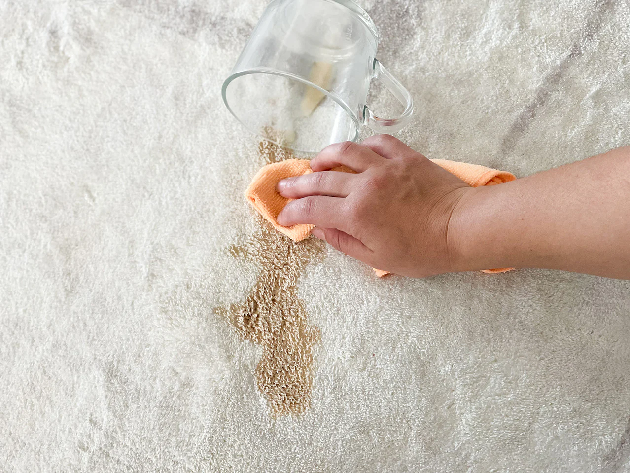 Kaliko Beige Abstract Pattern Washable Rug - Image 10