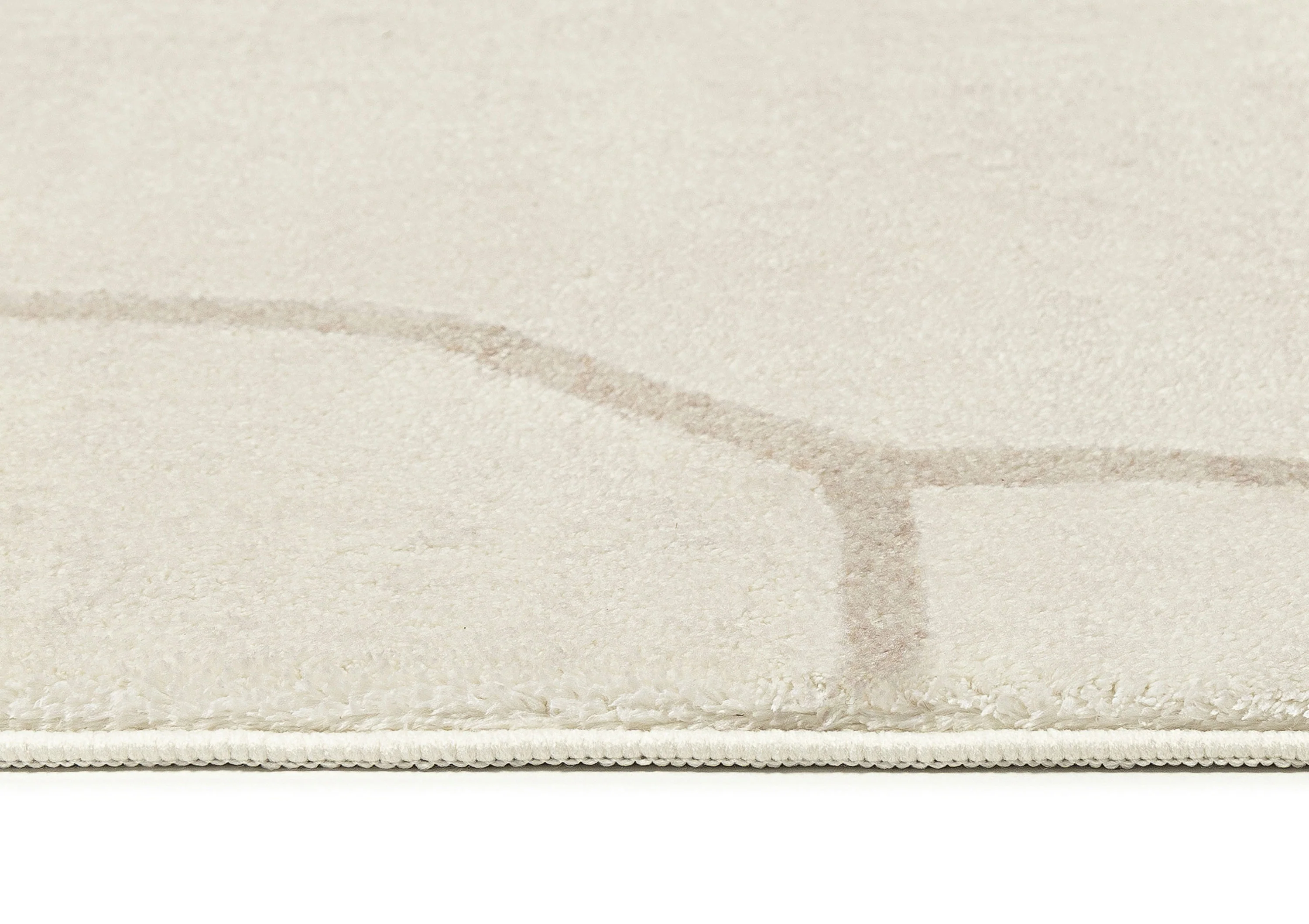 Kaliko Beige Abstract Pattern Washable Rug - Image 13
