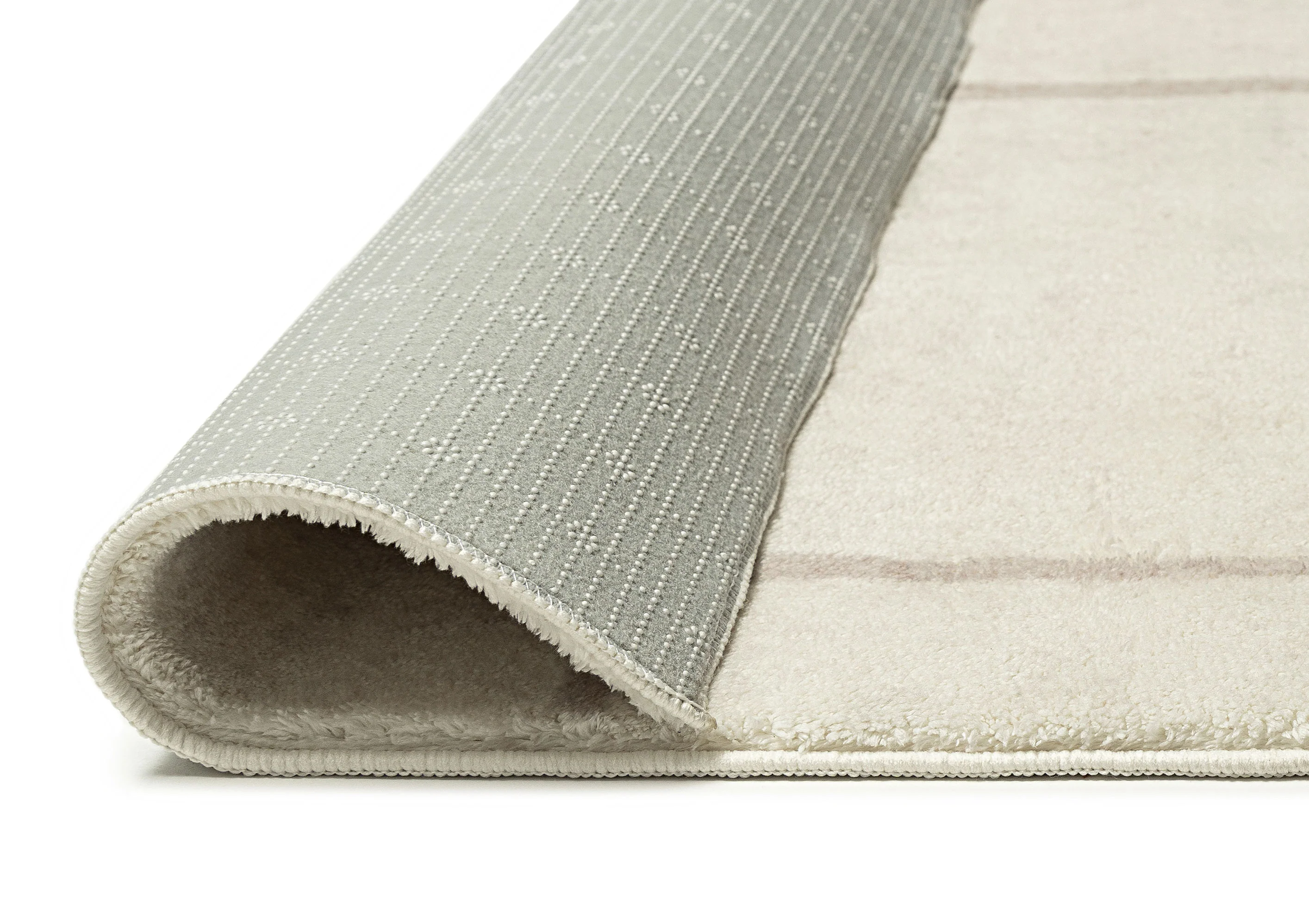 Kaliko Beige Abstract Pattern Washable Rug - Image 14