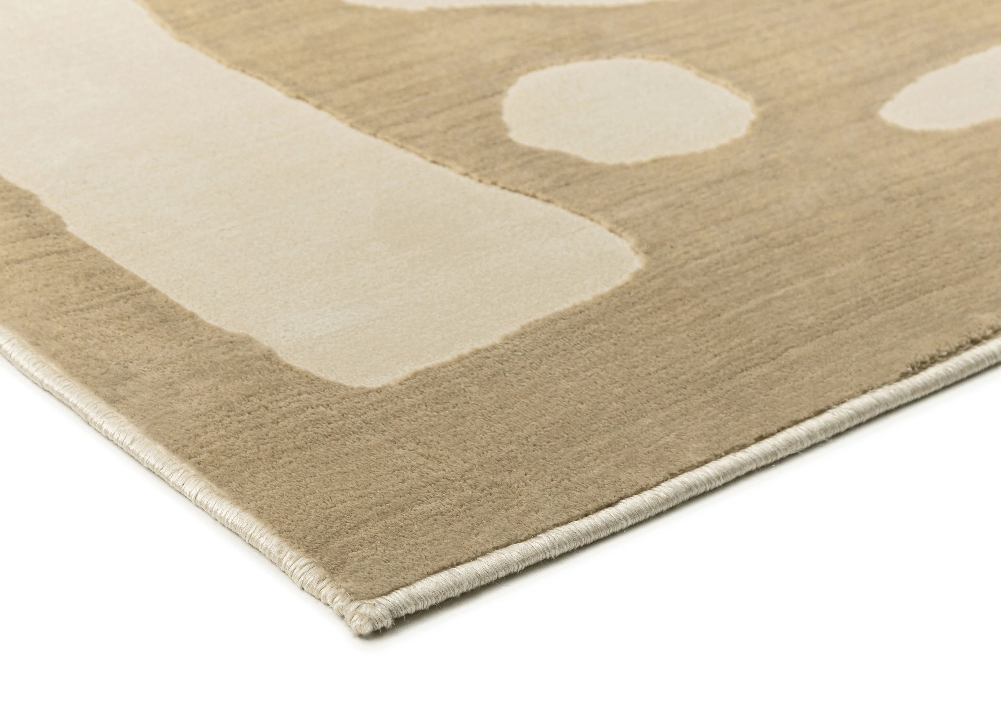 Kallua Textured Abstract Neutral Rug - Image 11