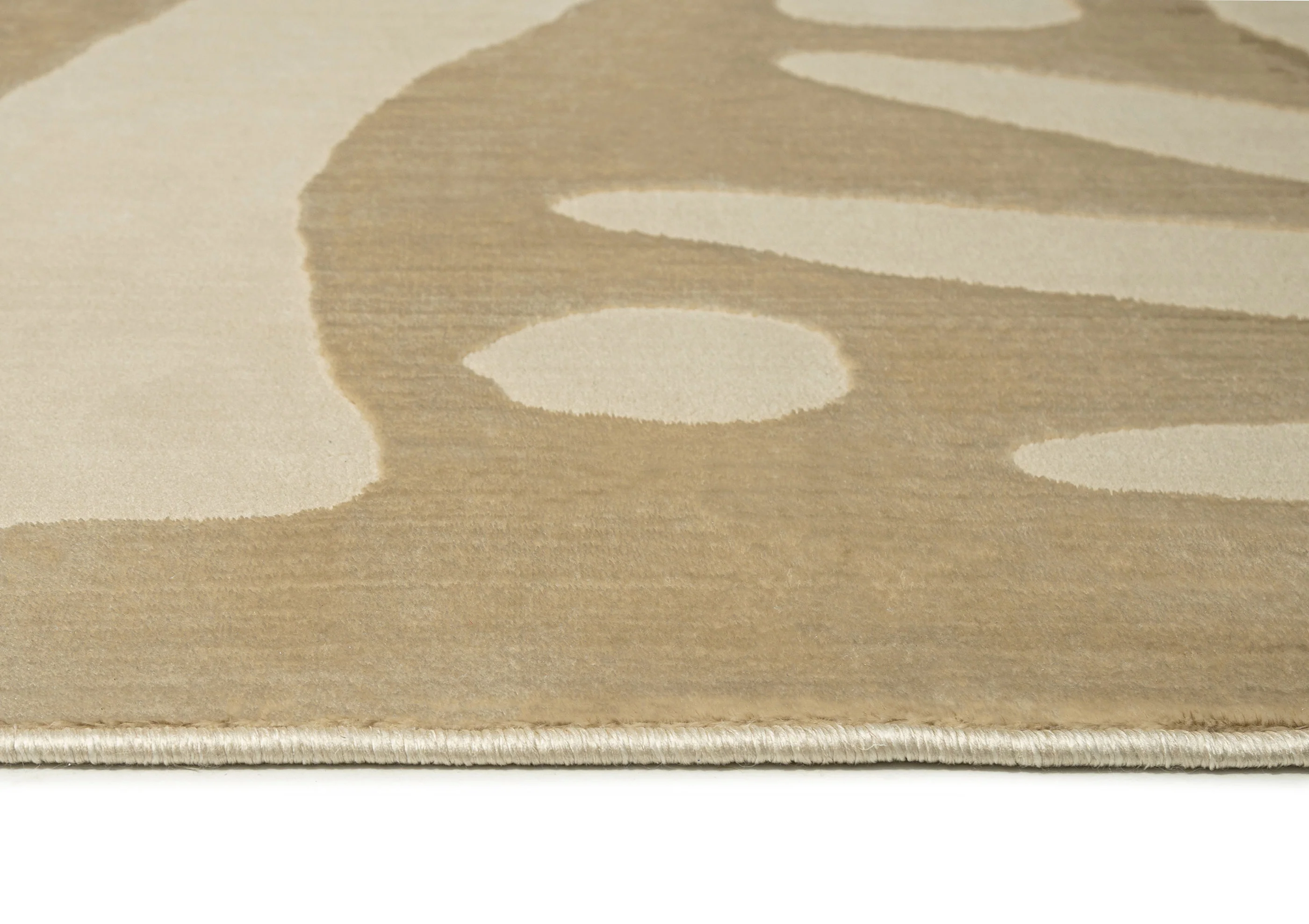 Kallua Textured Abstract Neutral Rug - Image 12