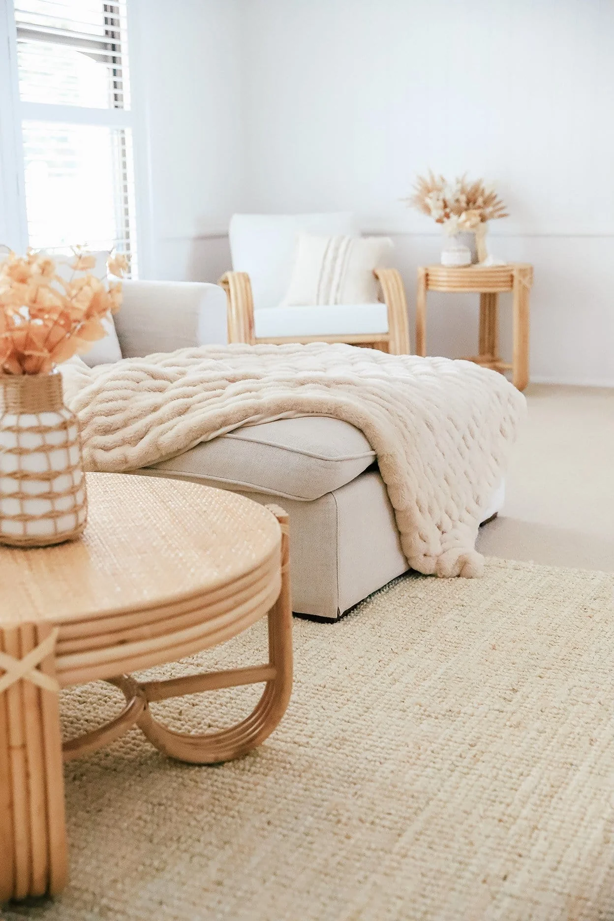 Kapoho Bleached Chunky Jute Rug - Image 5