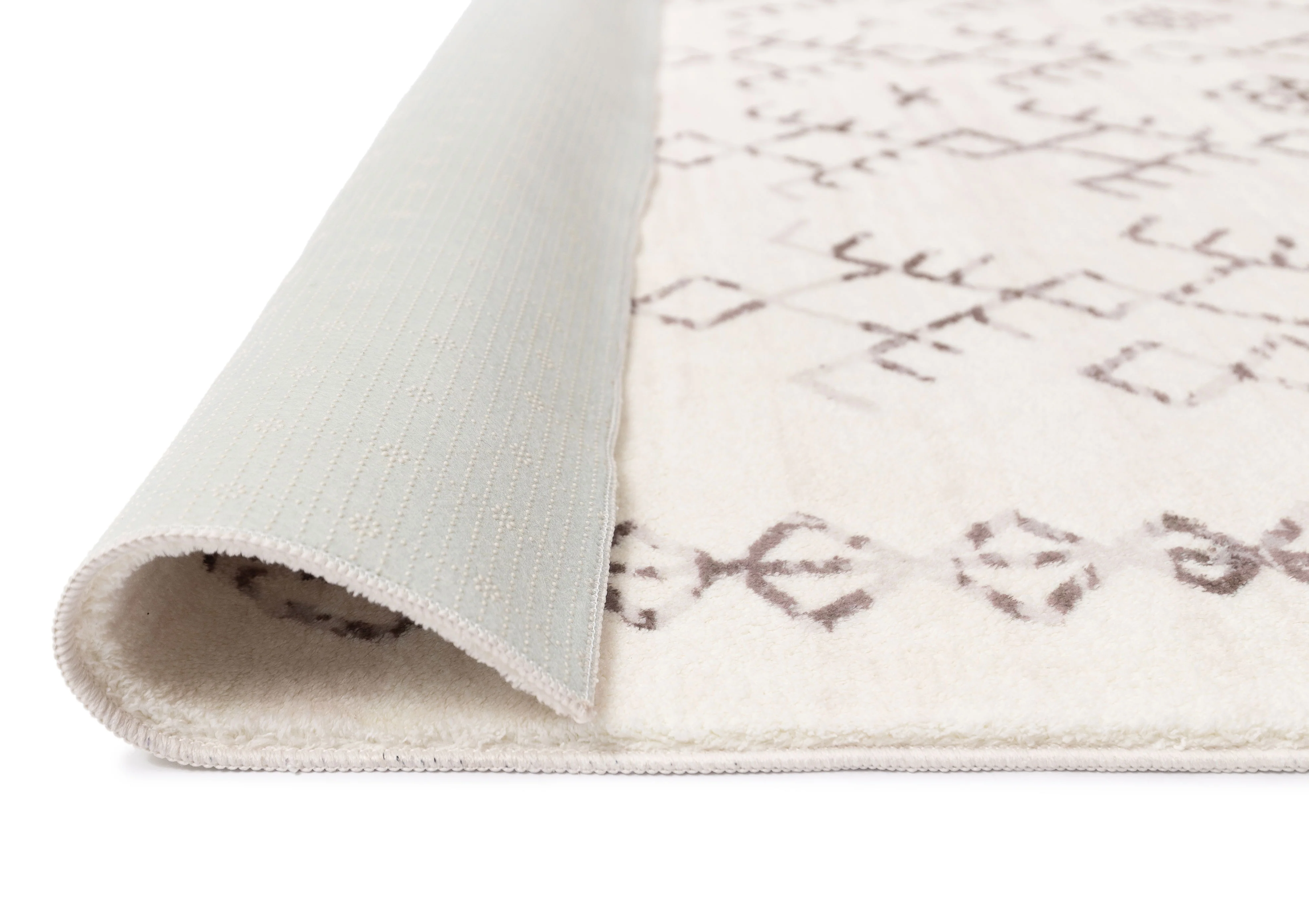 Karmina Brown and Cream Abstract Tribal Washable Rug - Image 19