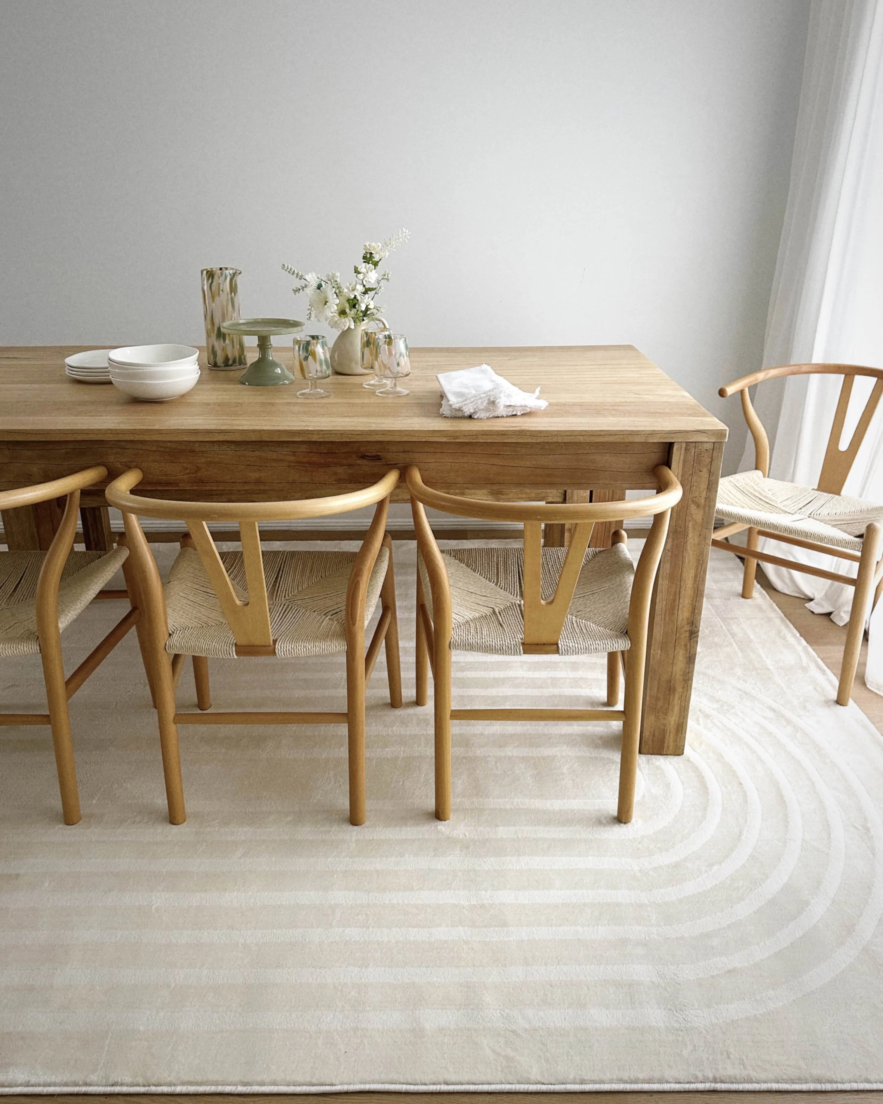 Kaveri Neutral Modern Rug - Image 2