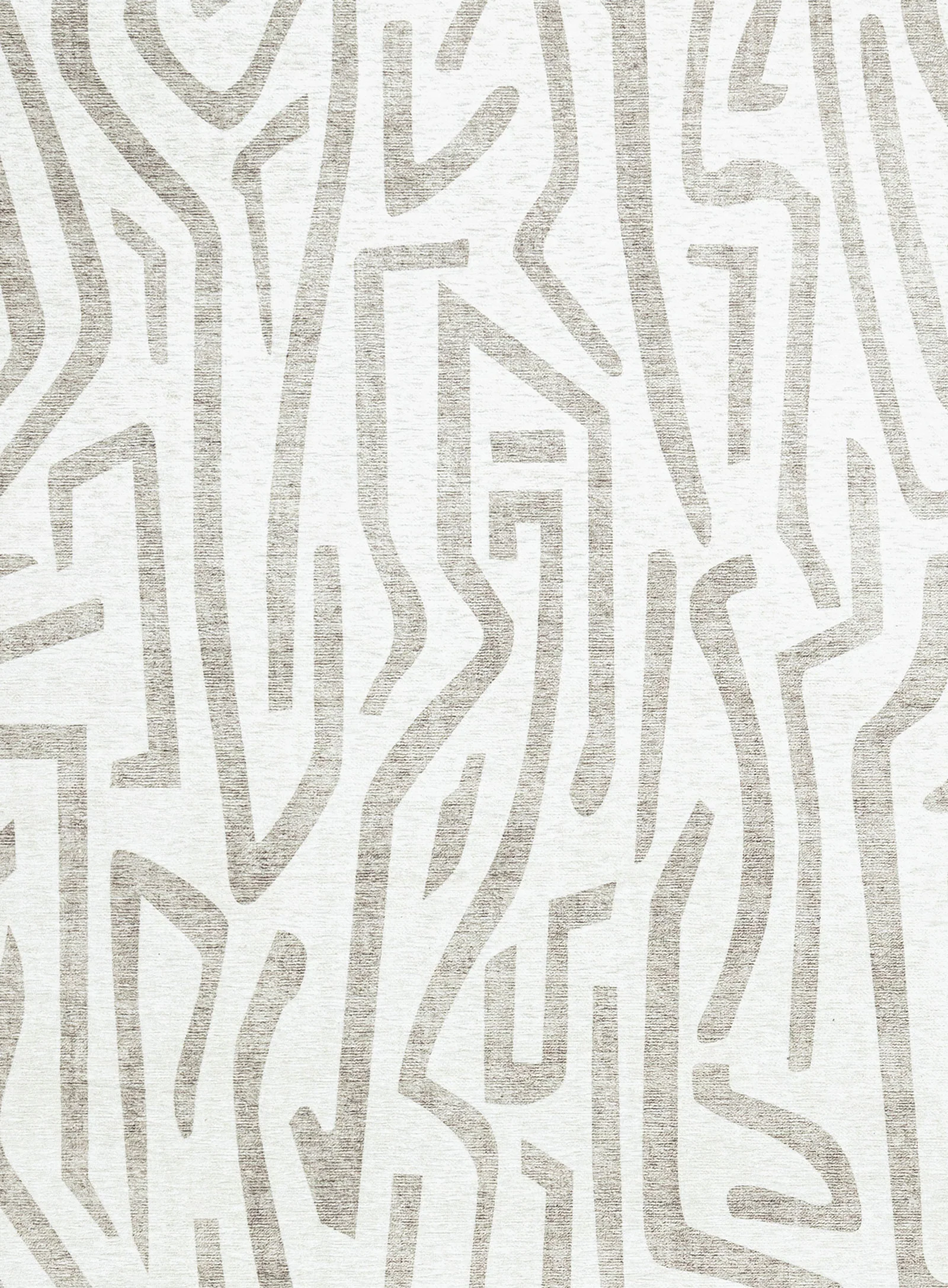 Kensa Grey Cream Indoor Outdoor Washable Rug - Image 11