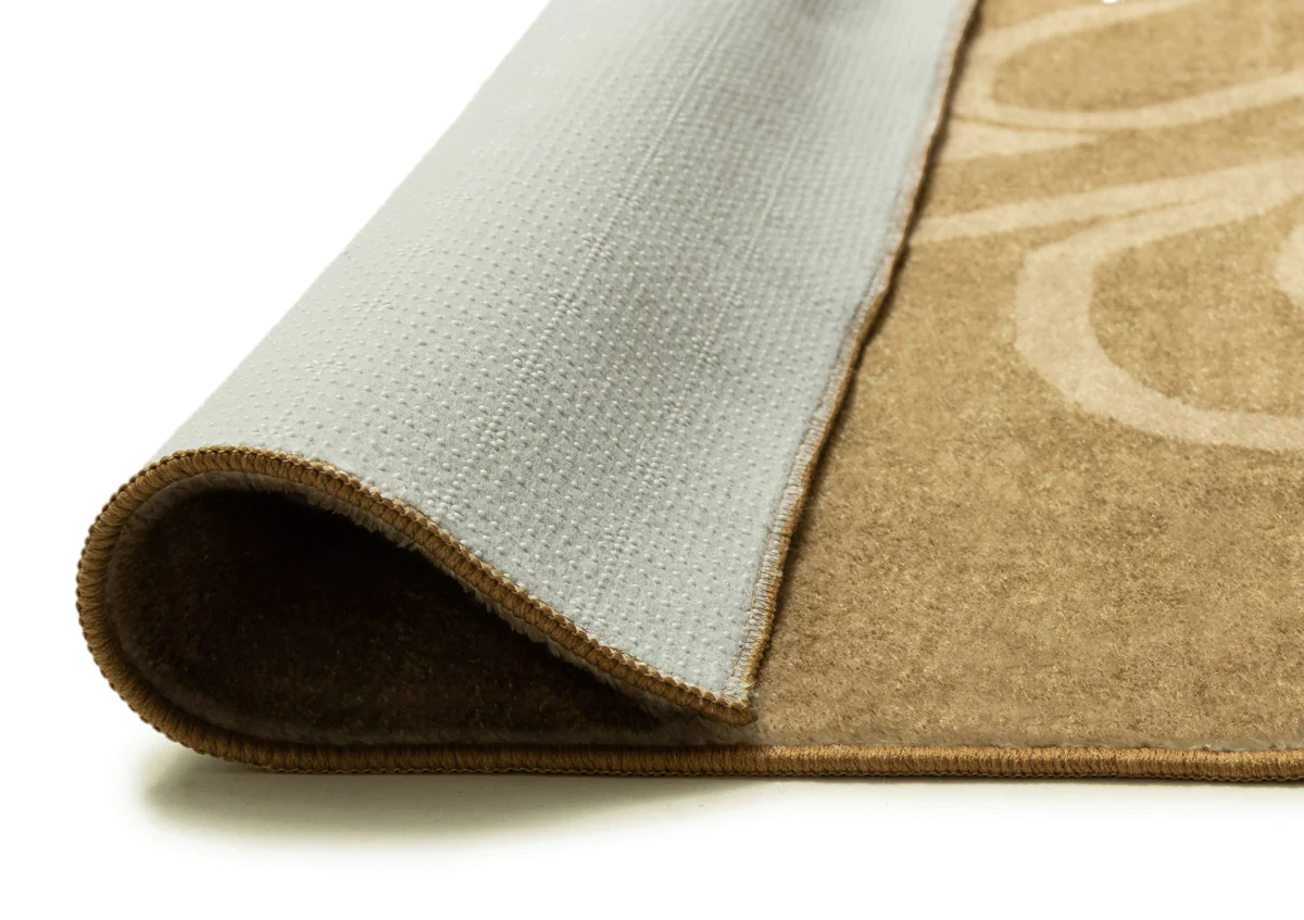 Khayana Brown Hand Drawn Washable Rug - Image 9