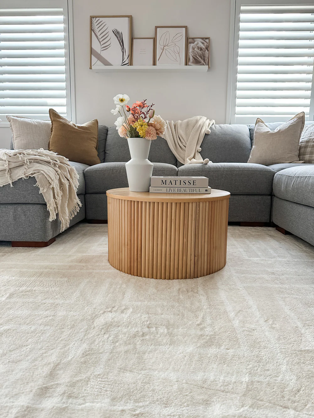 Kiana Cream Modern Washable Rug - Image 3