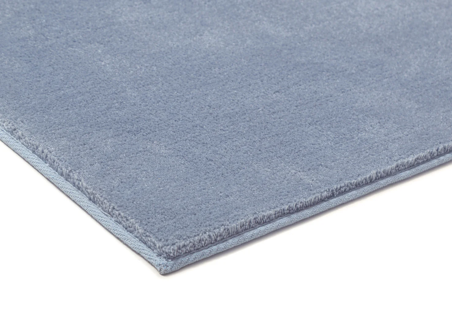 Kimi Soft Blue Shag Rug - Image 11