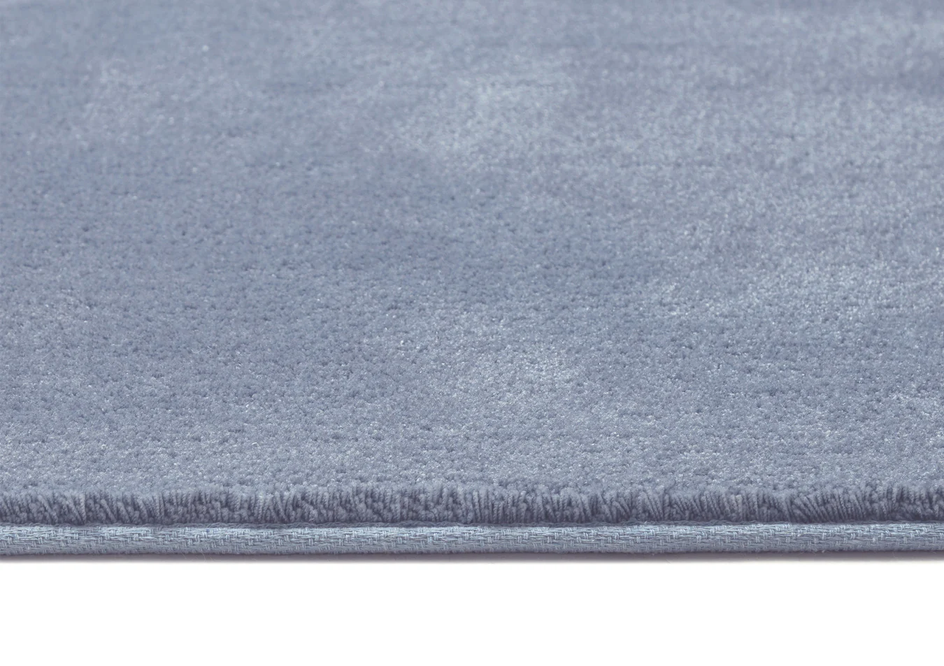 Kimi Soft Blue Shag Rug - Image 12