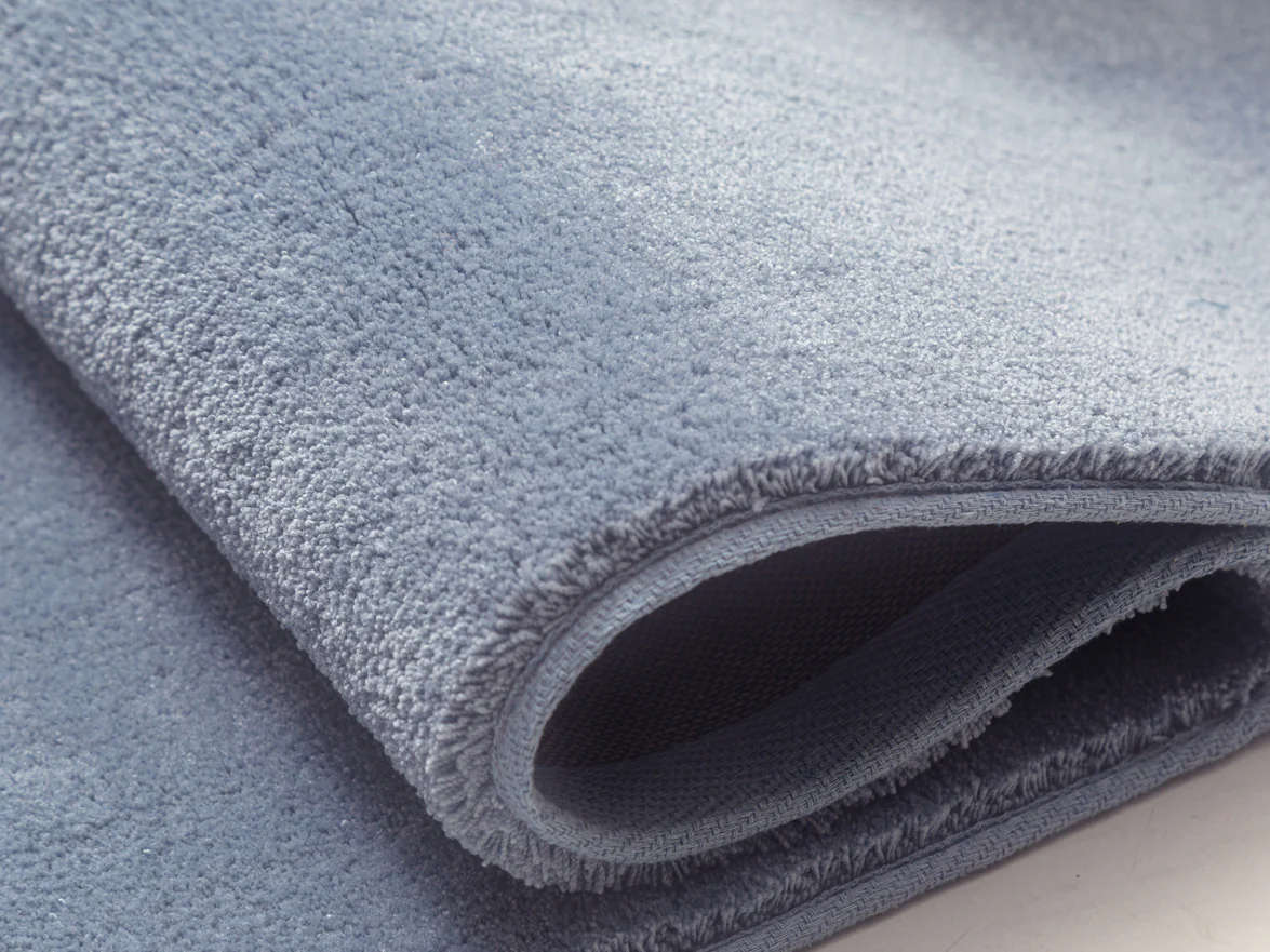 Kimi Soft Blue Shag Rug - Image 13