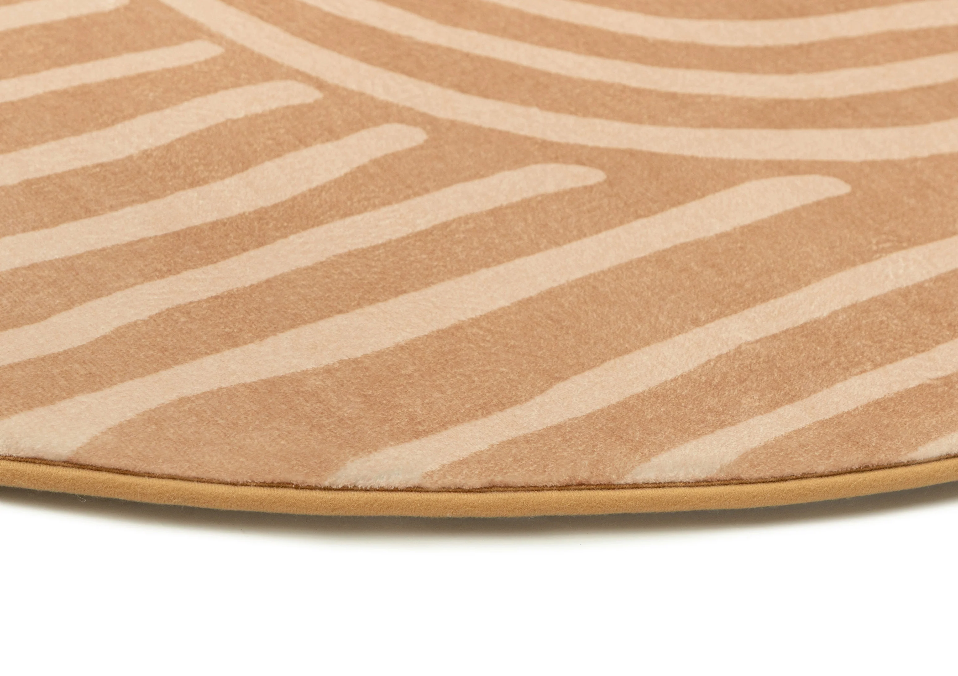 Koru Brown Abstract Rollie Pollie Round Playmat - Image 7