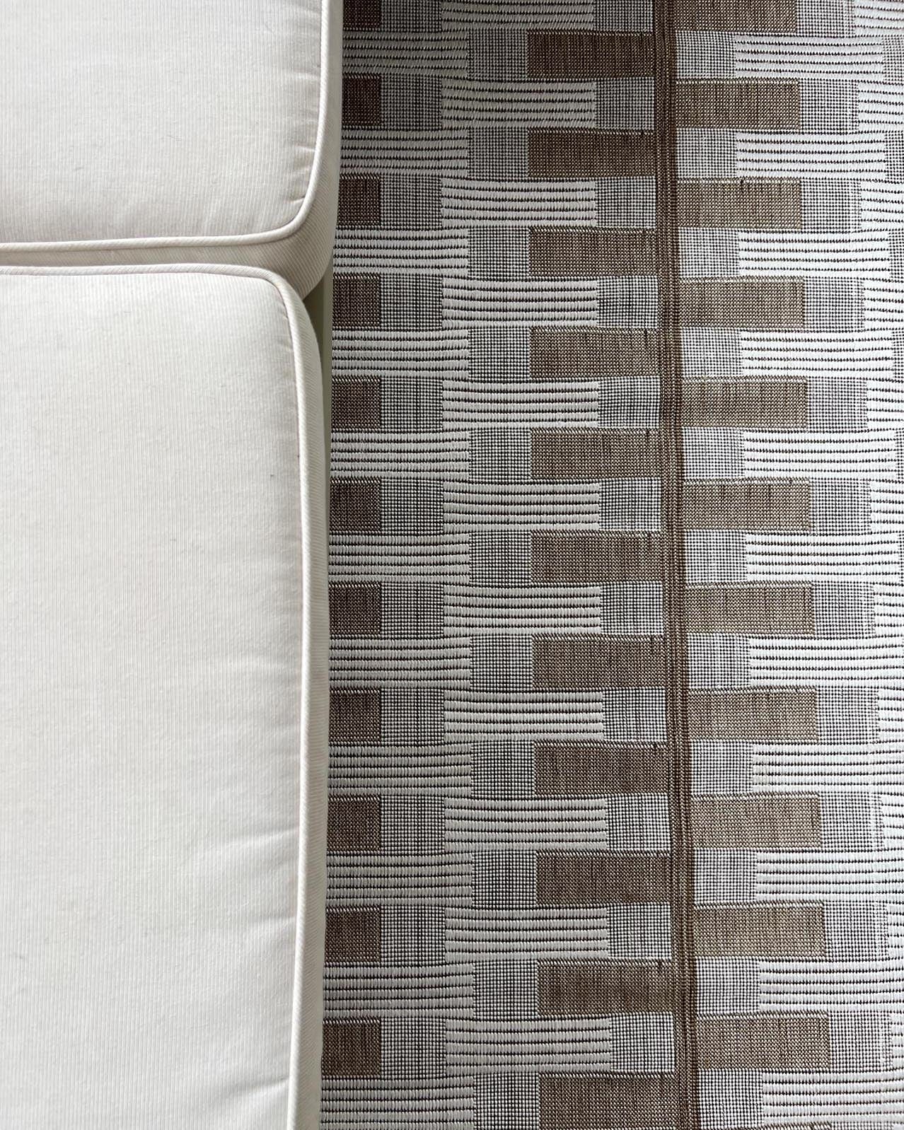 Krystal Brown and Ivory Geometric Flatweave Indoor Outdoor Rug - Image 11