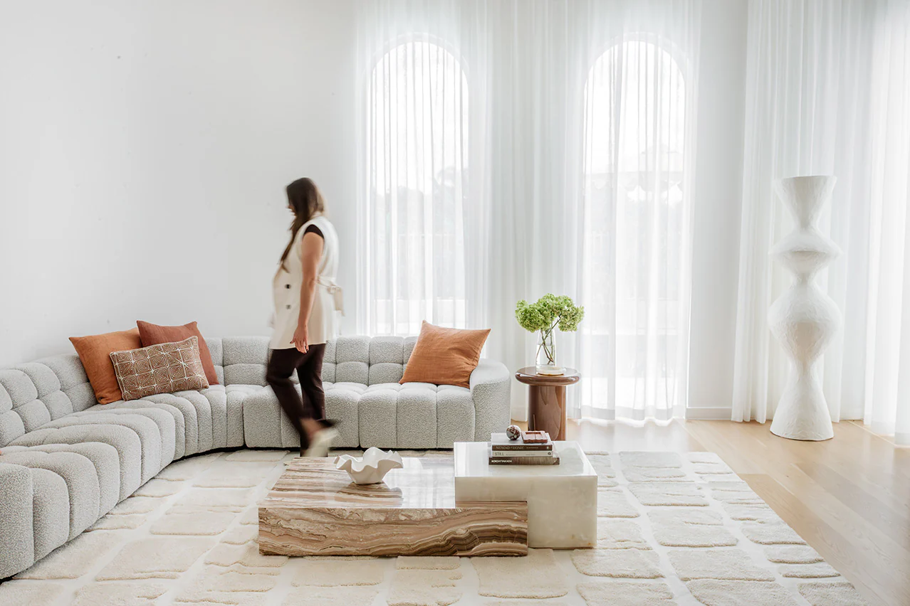 Kunal Ivory Abstract Rug - Image 4