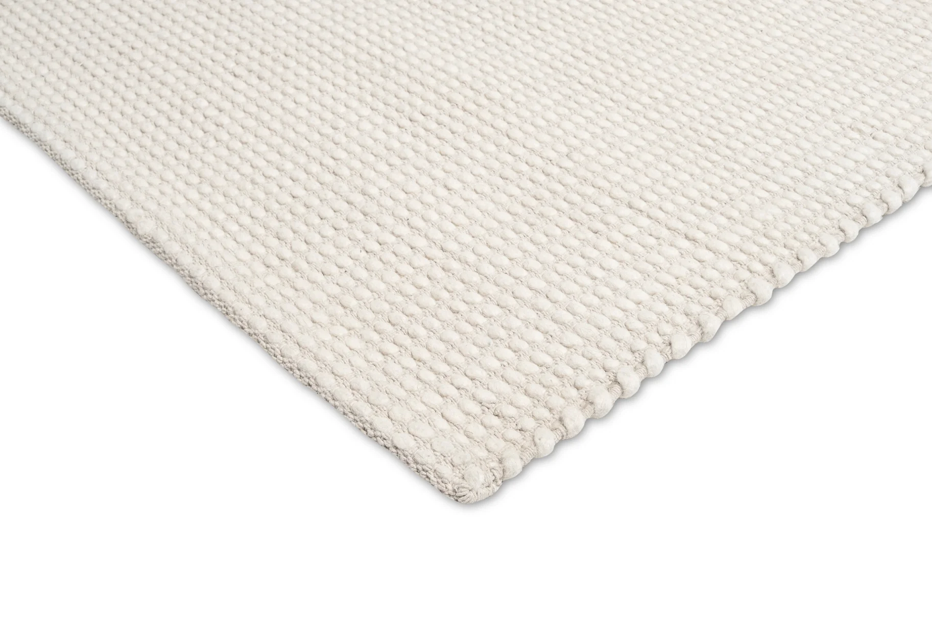 Larvic Ivory Chunky Wool Rug - Image 10