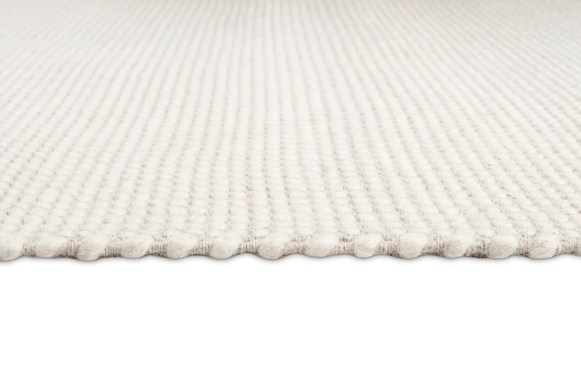 Larvic Ivory Chunky Wool Rug - Image 14