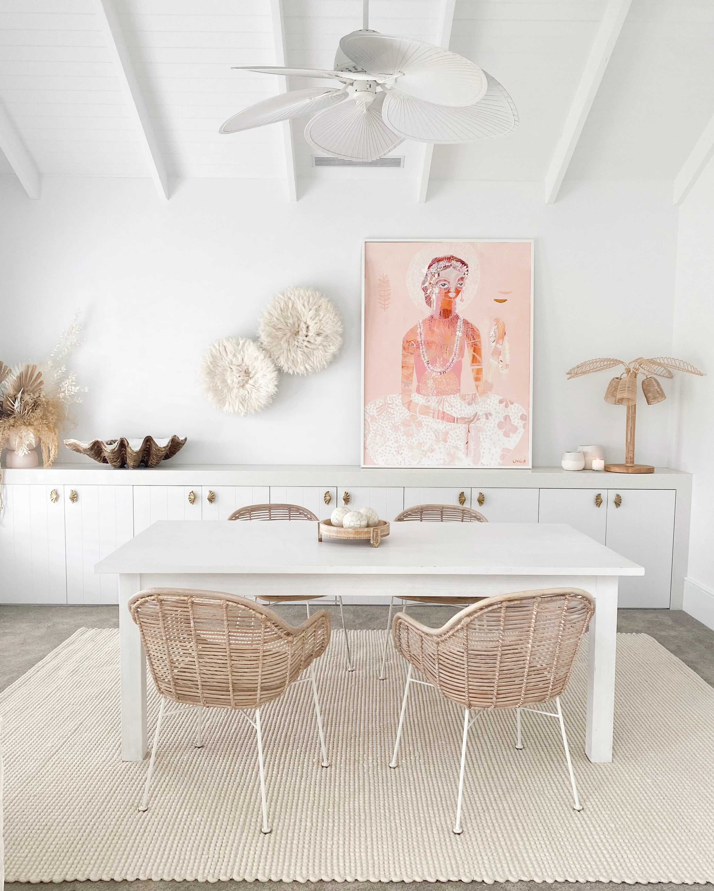 Larvic Ivory Chunky Wool Rug - Image 6