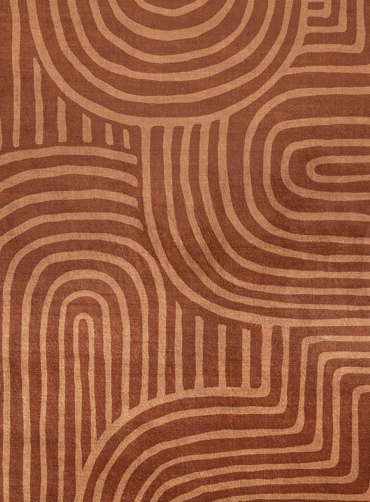 Leta Brown Abstract Rollie Pollie Round Playmat - Image 7