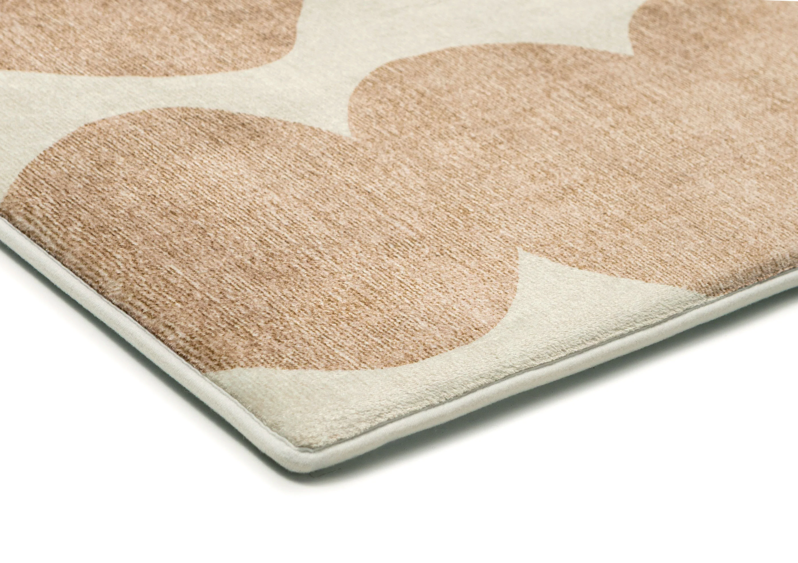 Lexa Beige and Light Beige Abstract Rollie Pollie Playmat - Image 8