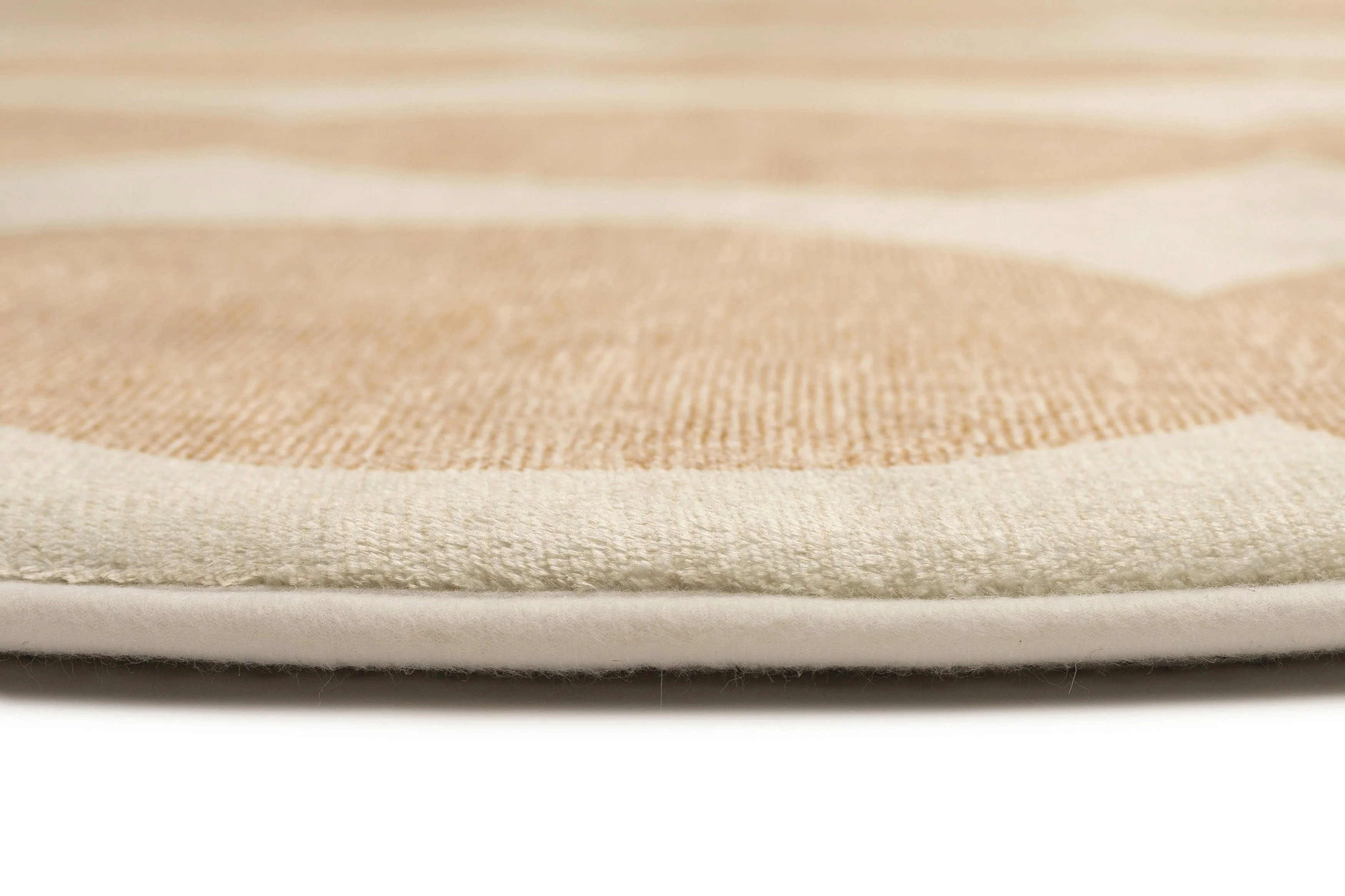 Lexa Beige and Light Beige Abstract Rollie Pollie Round Playmat - Image 11