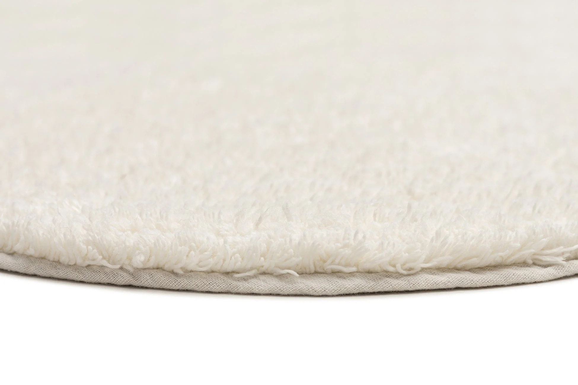 Lianna Cream Scallop Washable Bath Mat - Image 9