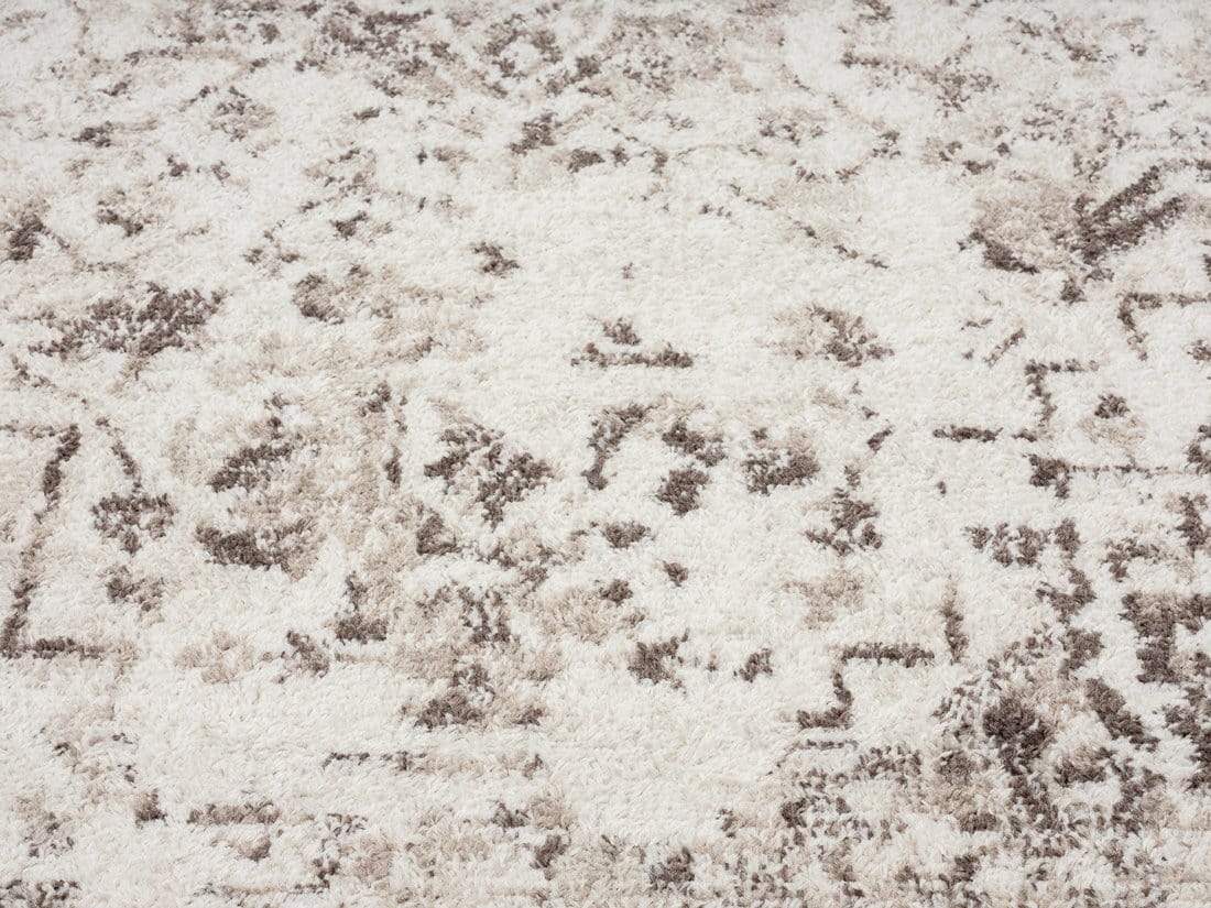 Liliana Cream And Brown Traditional Distressed Floral Rug - Image 16
