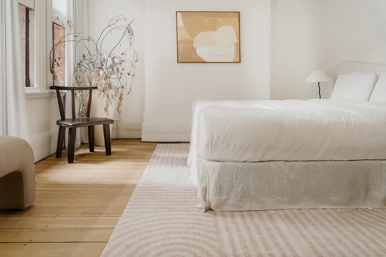 Lissy Ivory Rainbow Pattern Washable Rug - Image 3
