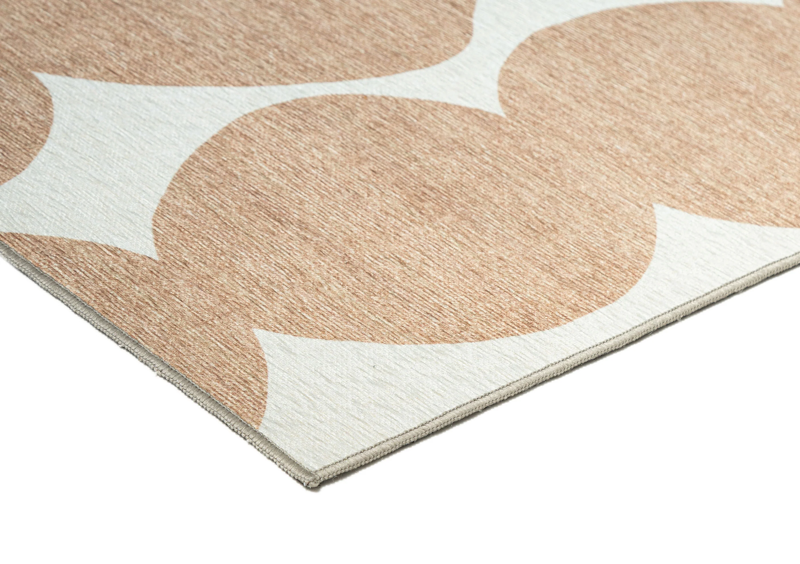 Loannis Beige Ivory Indoor Outdoor Washable Rug - Image 6