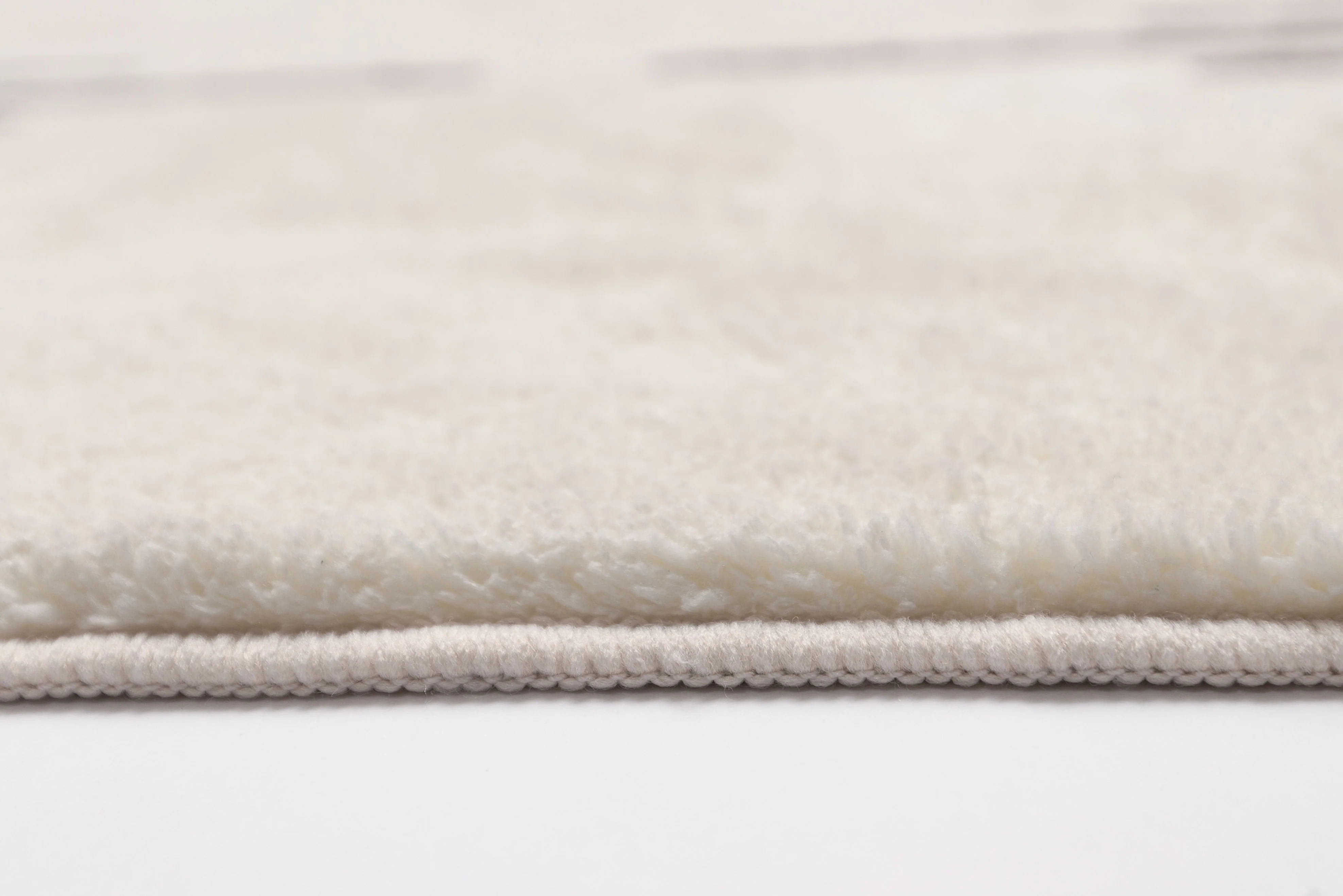 Logan Beige and Ivory Abstract Checkered Washable Rug - Image 21