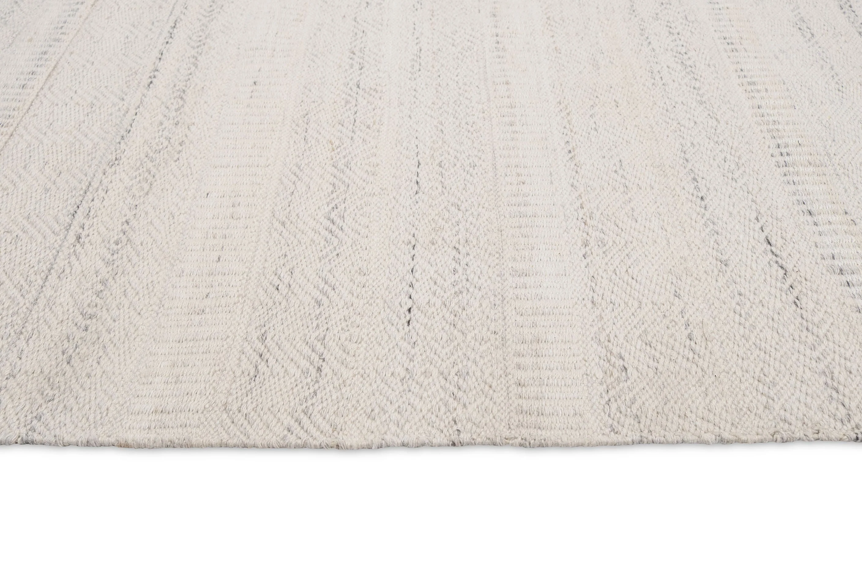 Loretta Cream and Grey Indoor Outdoor P.E.T Rug - Image 9