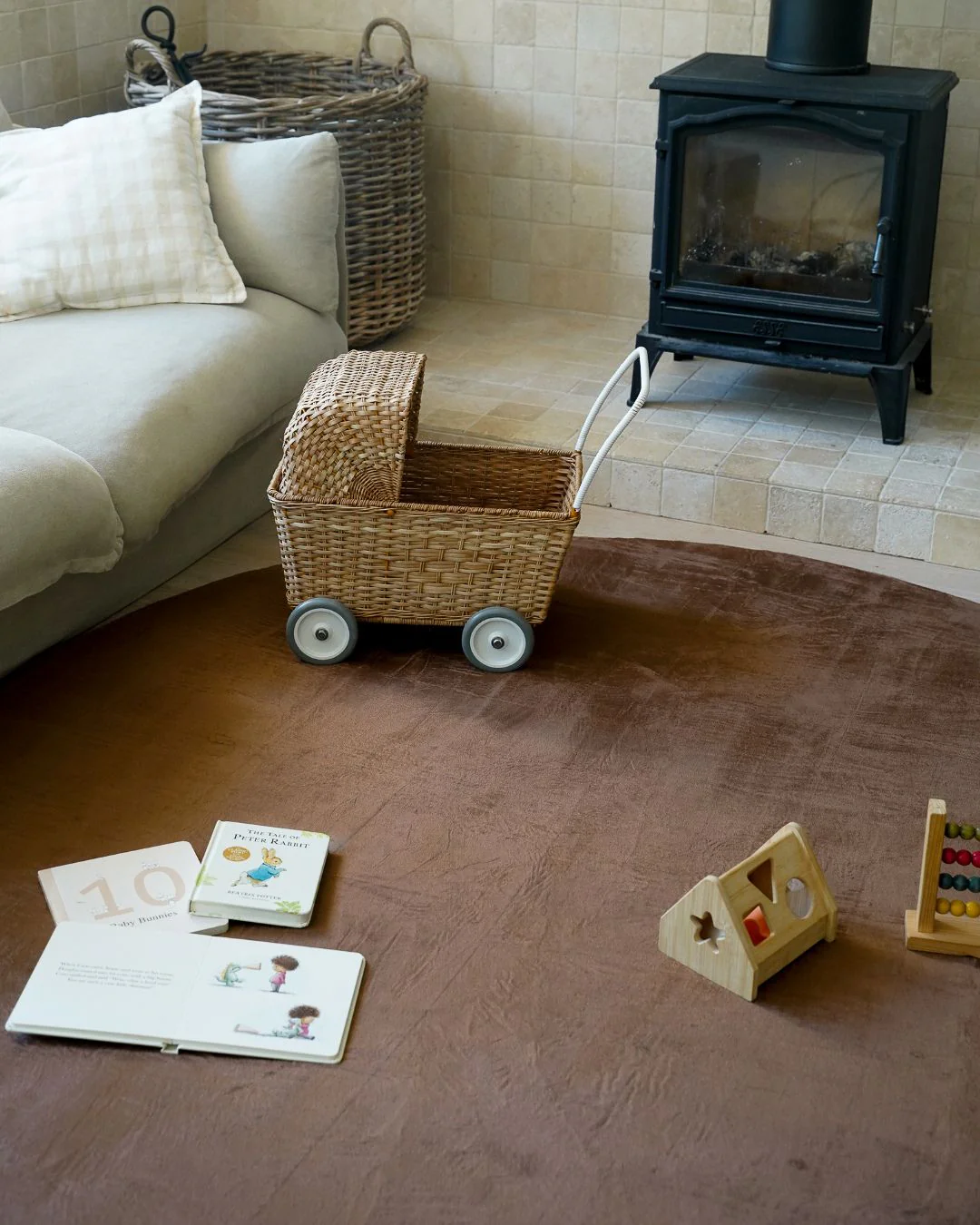 Lou Brown Rollie Pollie Round Playmat - Image 4