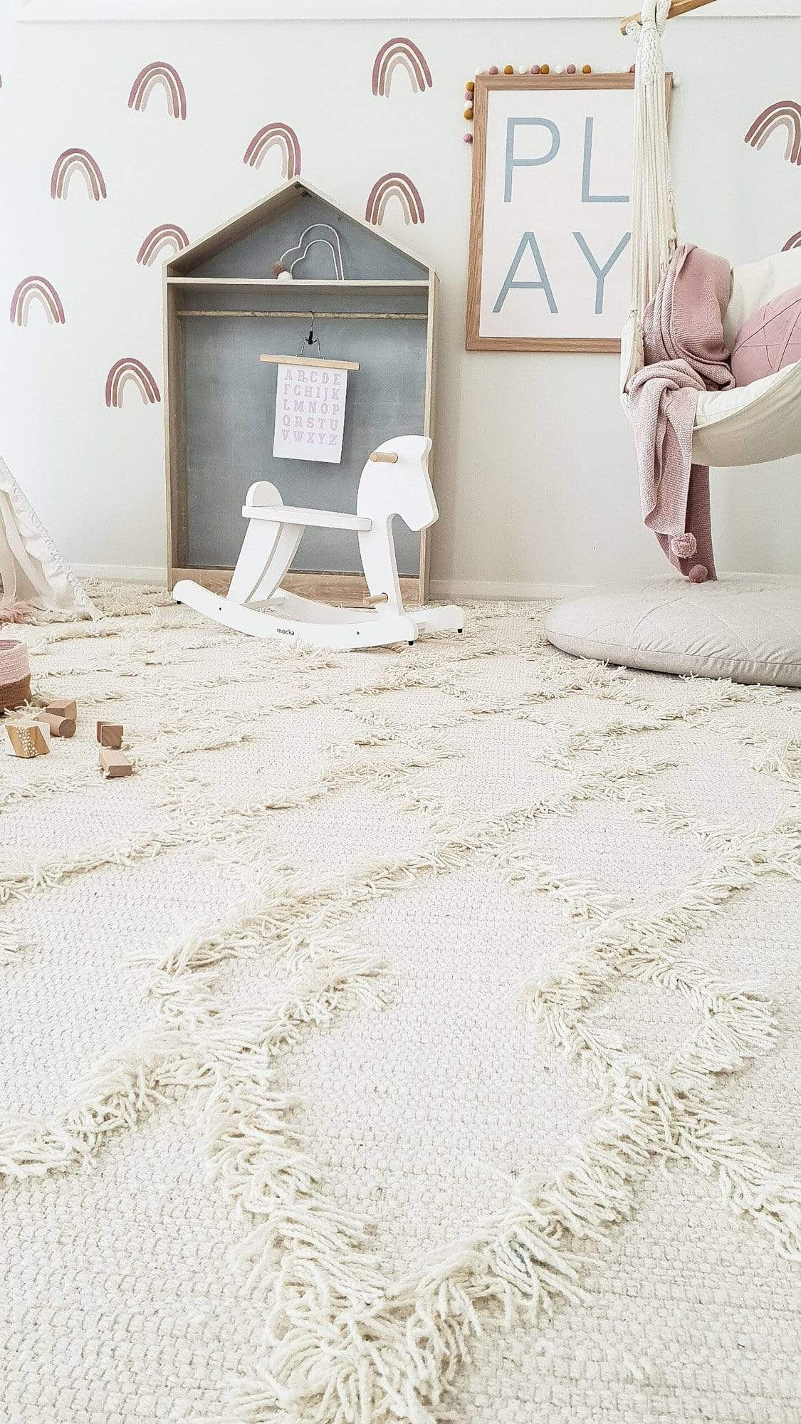Lova Ivory Wool Rug - Image 11