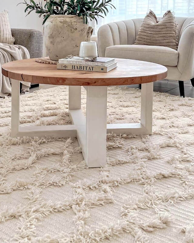 Lova Ivory Wool Rug - Image 2