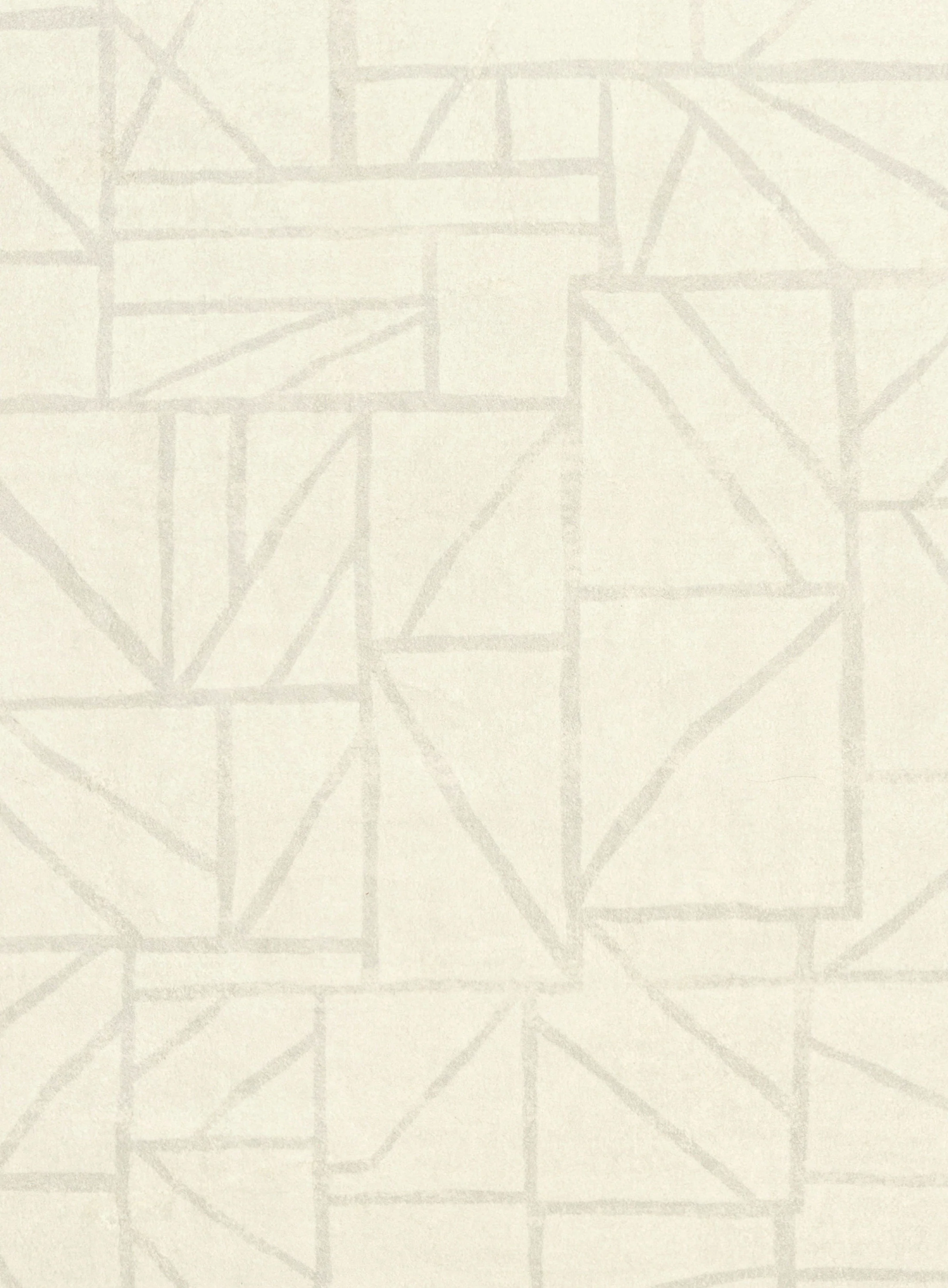 Luca Grey Cream Geometric Washable Rug - Image 9