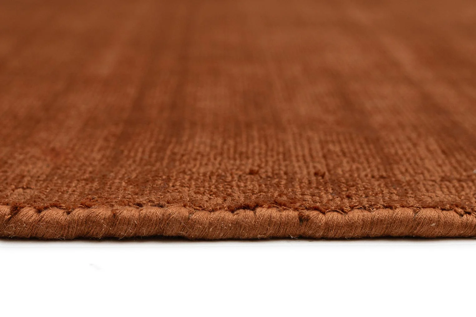 Lupe Terracotta Handwoven Round Rug - Image 8