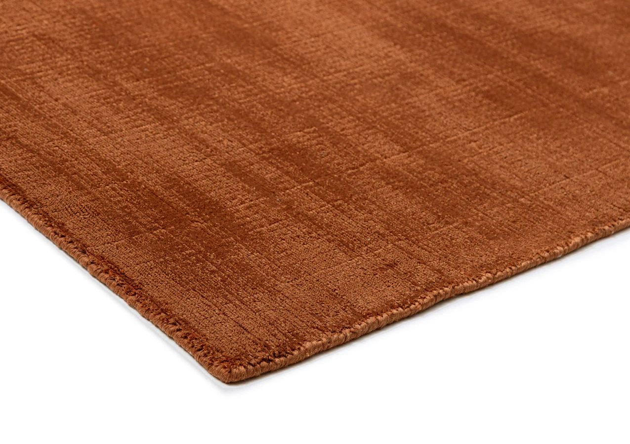 Lupe Terracotta Handwoven Rug - Image 5