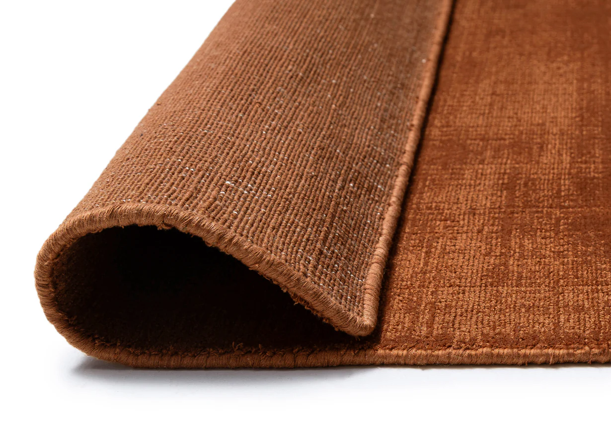 Lupe Terracotta Handwoven Rug - Image 7