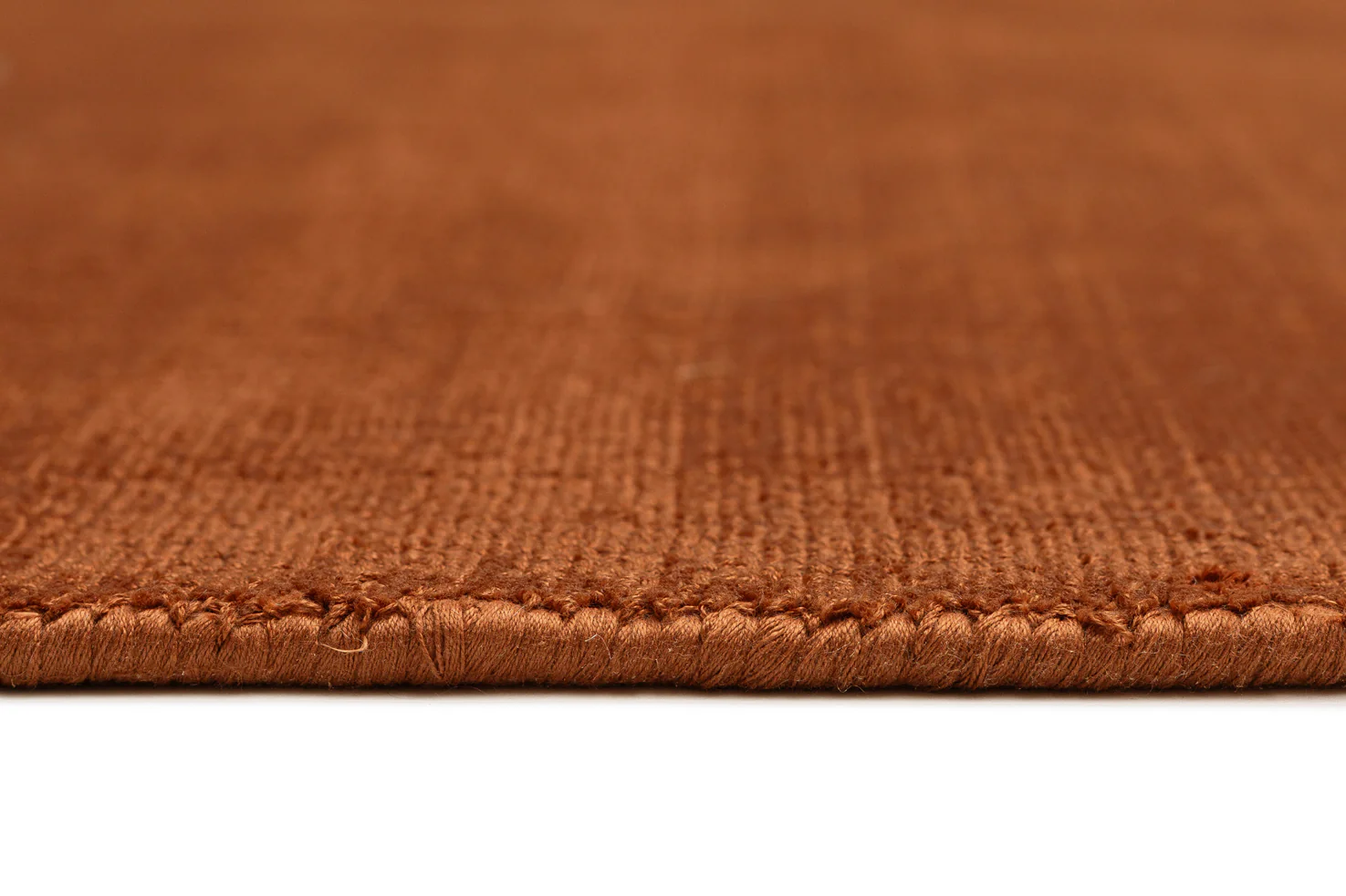 Lupe Terracotta Handwoven Rug - Image 9