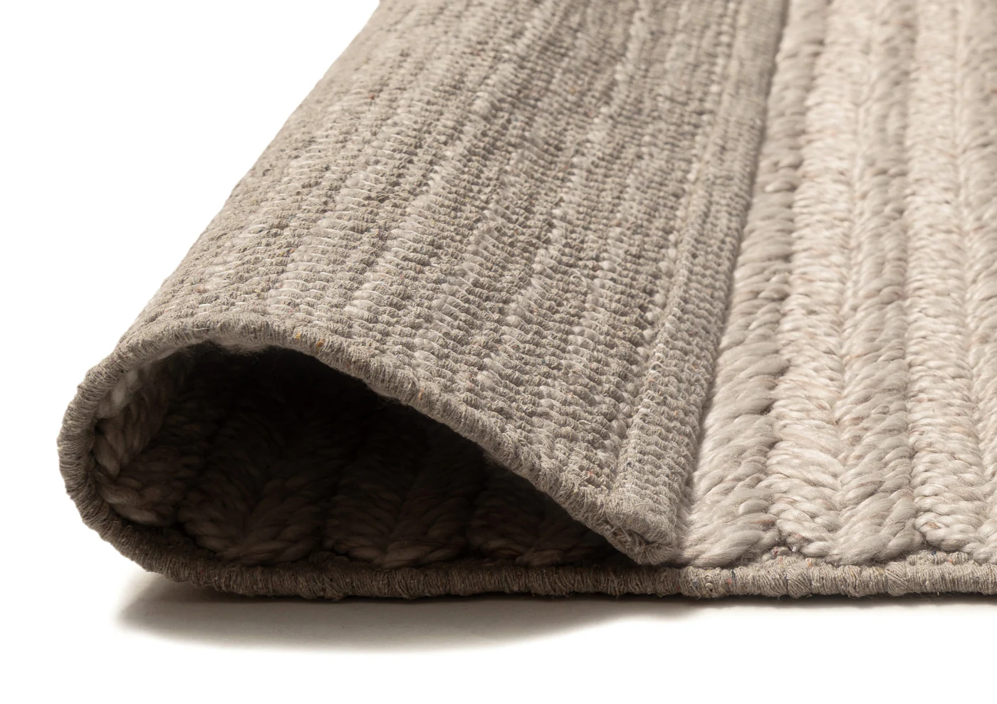 Mabel Cream and Beige Braided Rug - Image 10