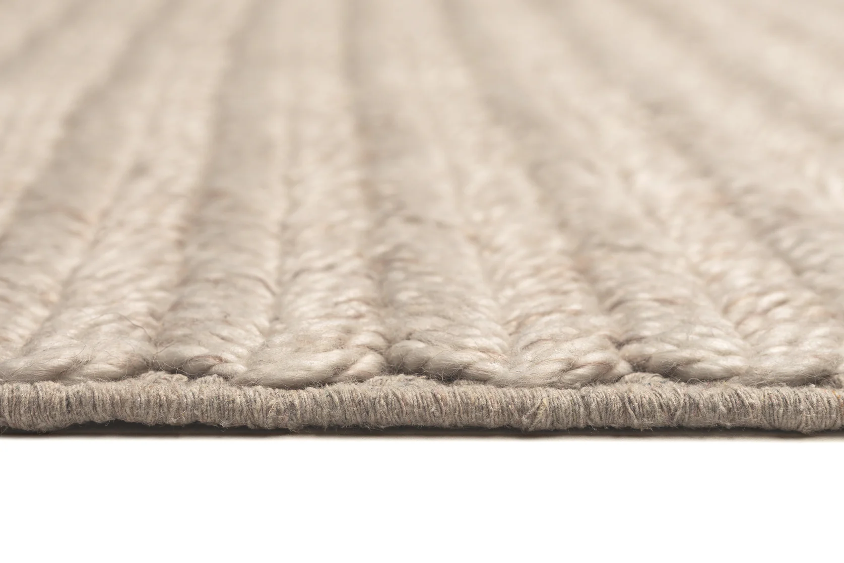 Mabel Cream and Beige Braided Rug - Image 12