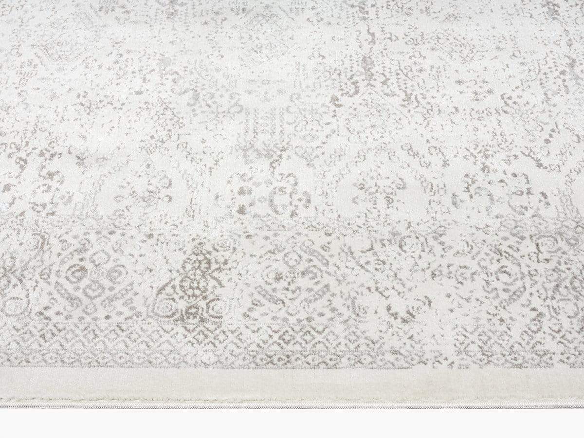 Madison Ivory And Grey Traditional Distressed Rug - Image 16
