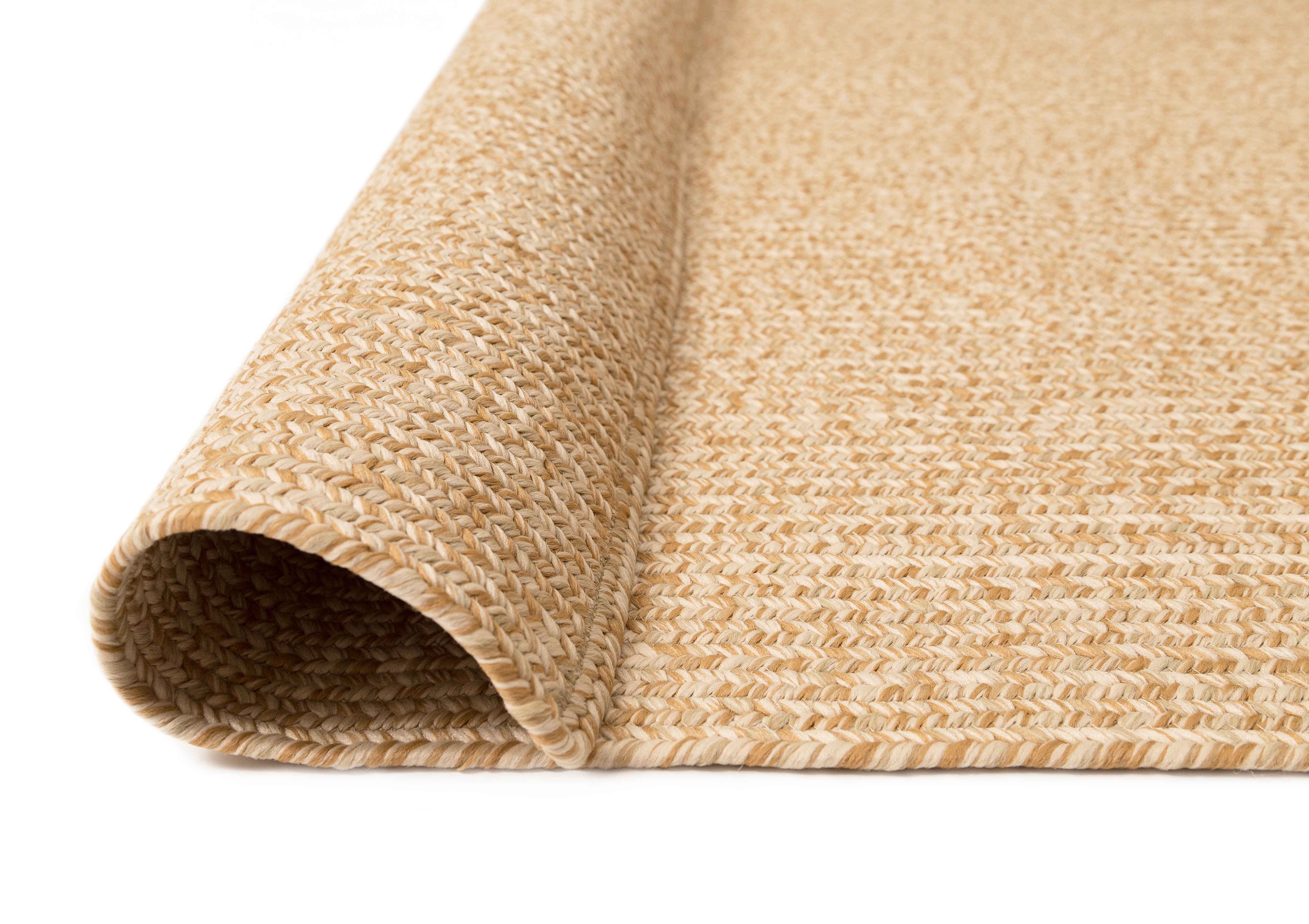Malia Beige Braided Flatweave Indoor Outdoor Rug - Image 8