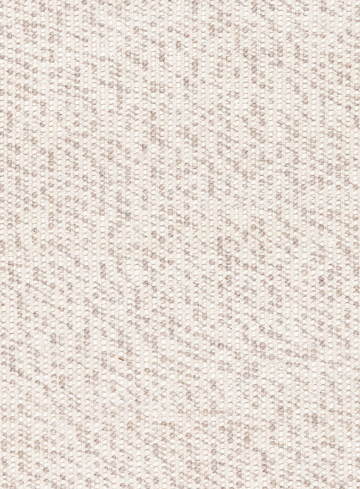 Mallory Marbled Cream and Grey Chunky Wool Round Rug - Image 9