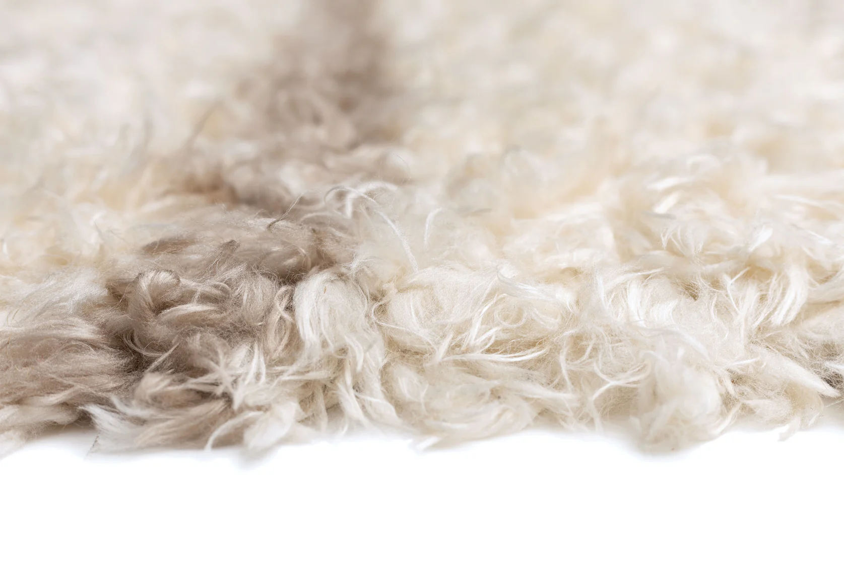 Mandisa Cream & Beige Tribal Shag Rug - Image 11