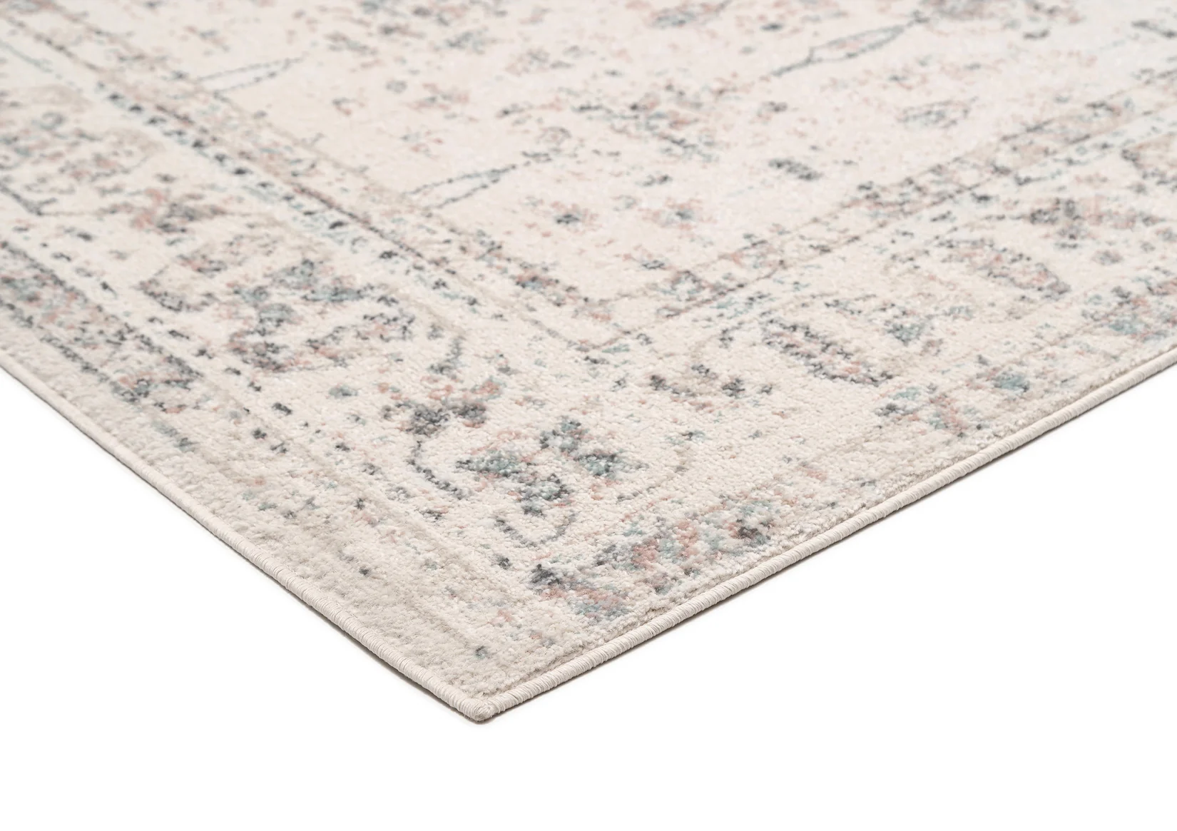Maplewood Cream and Pink Traditional Rug - Image 5