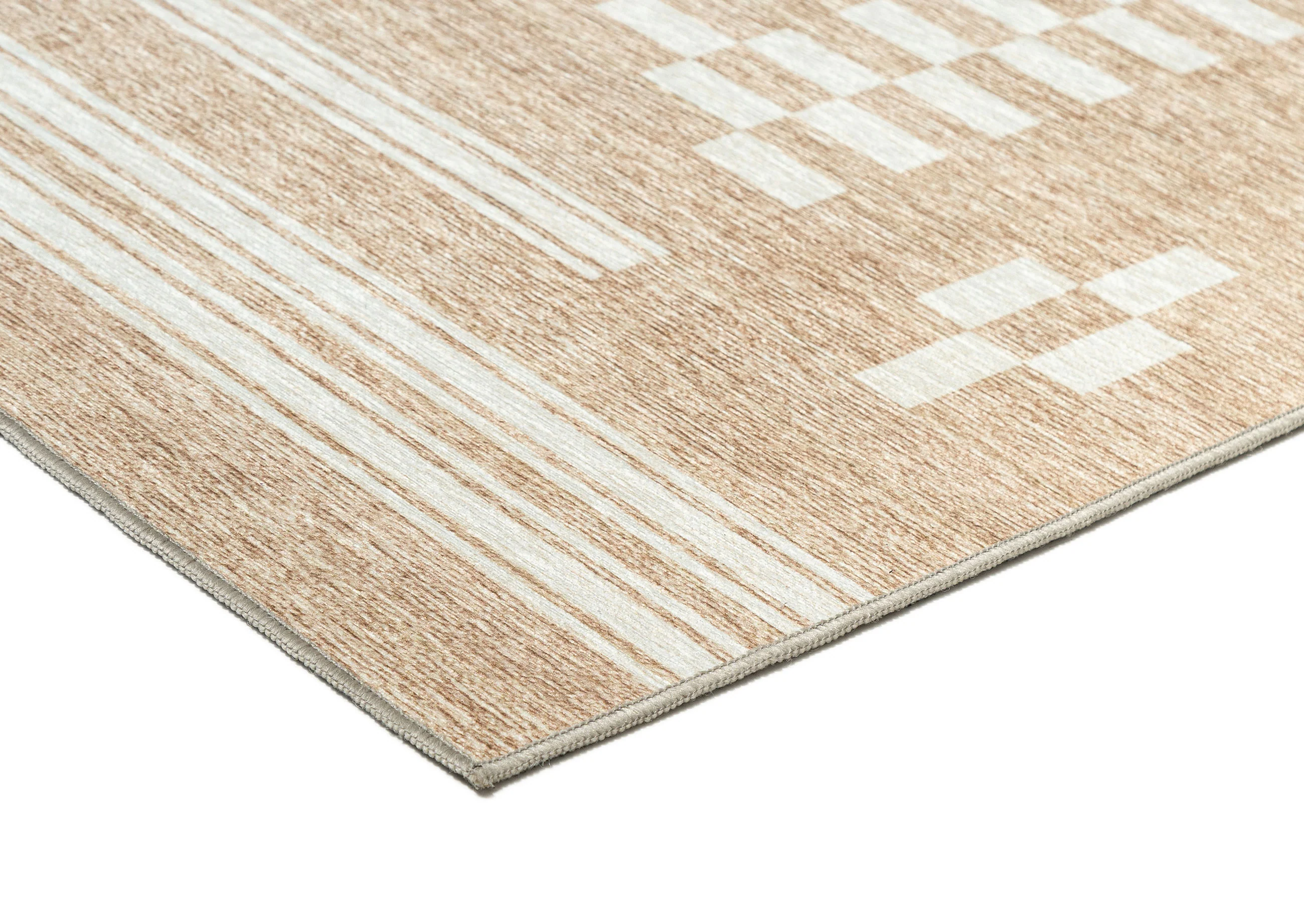 Marga Beige Ivory Indoor Outdoor Washable Rug - Image 5