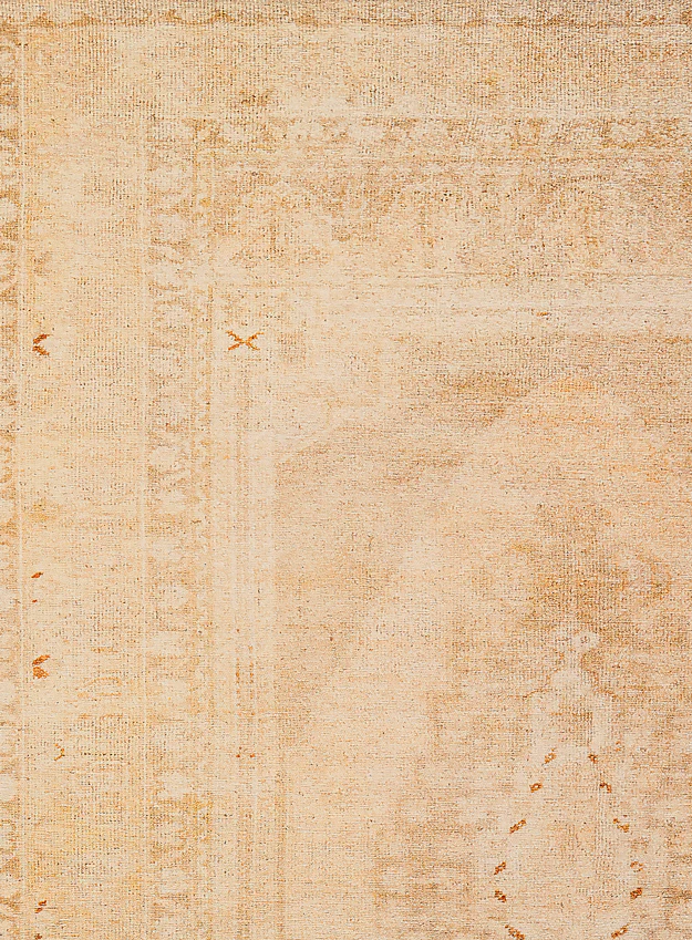 Mariana Cream and Peach Medallion Washable Rug - Image 10