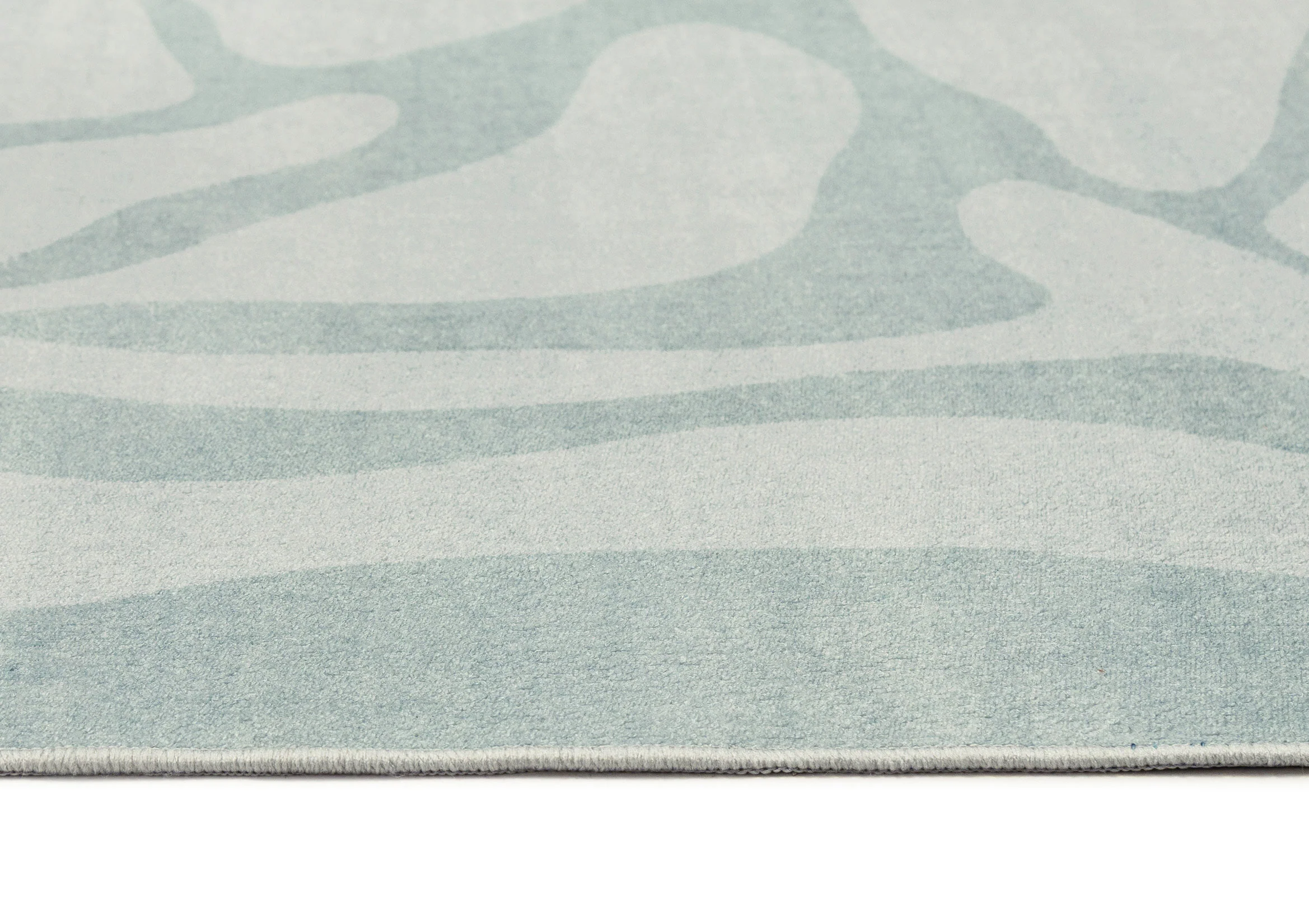 Marion Blue Botanical Washable Rug - Image 11