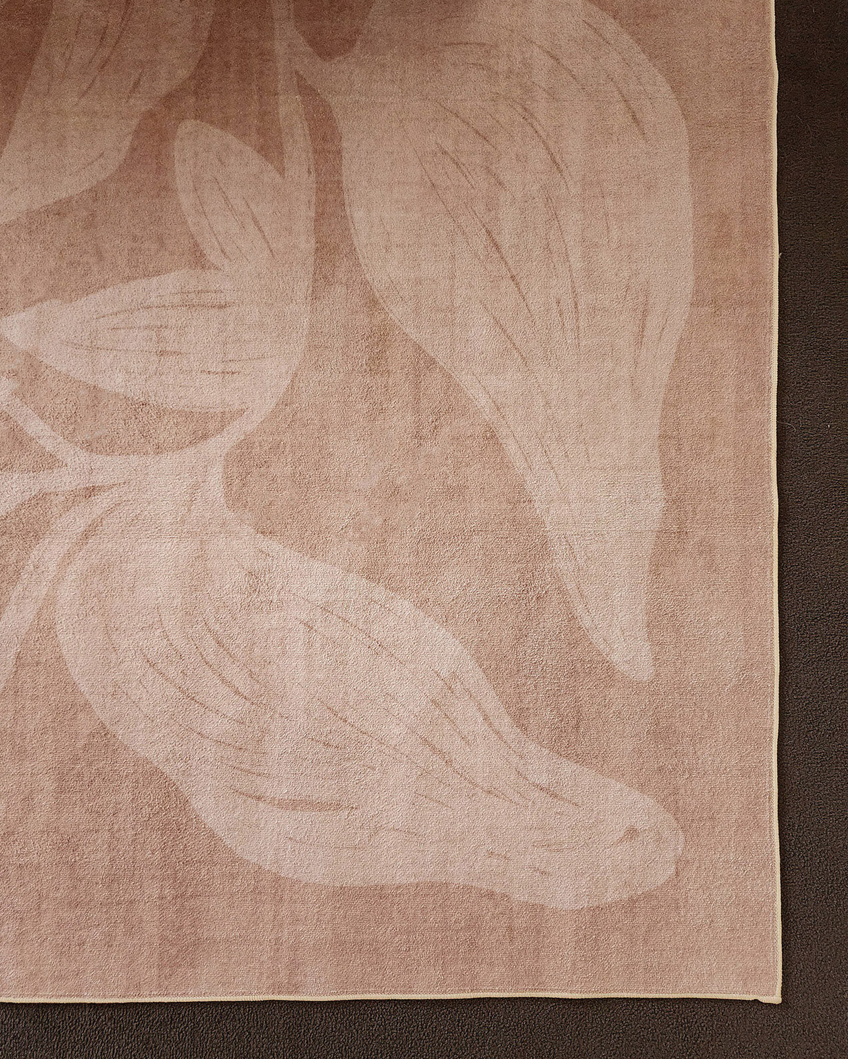 Maryna Beige Botanical Washable Rug - Image 3