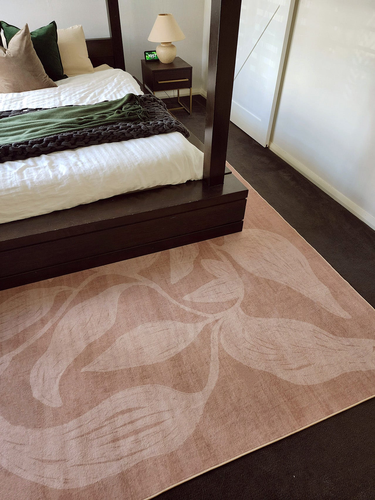 Maryna Beige Botanical Washable Rug - Image 4