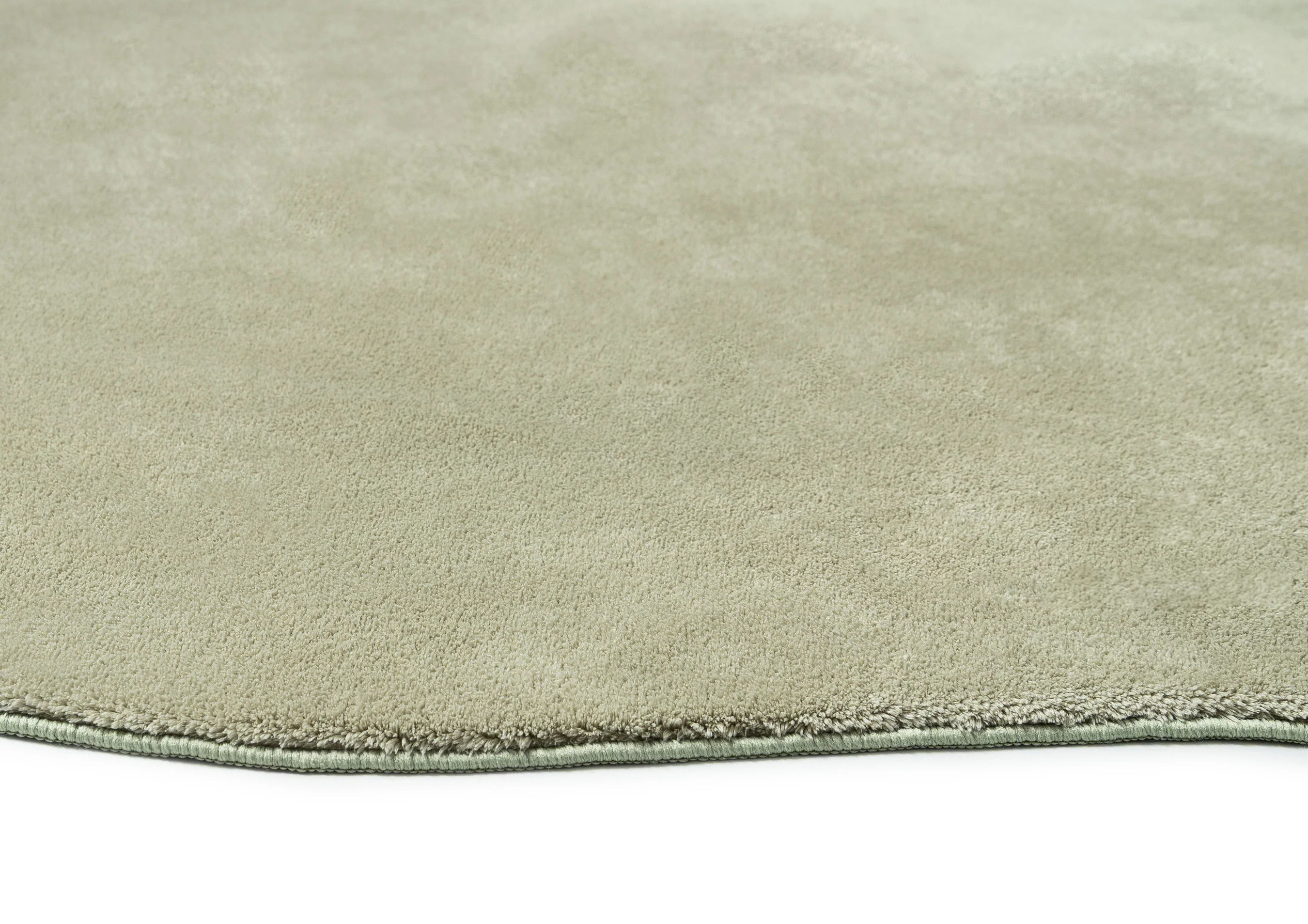 Masha Green Irregular Shape Washable Rug - Image 2